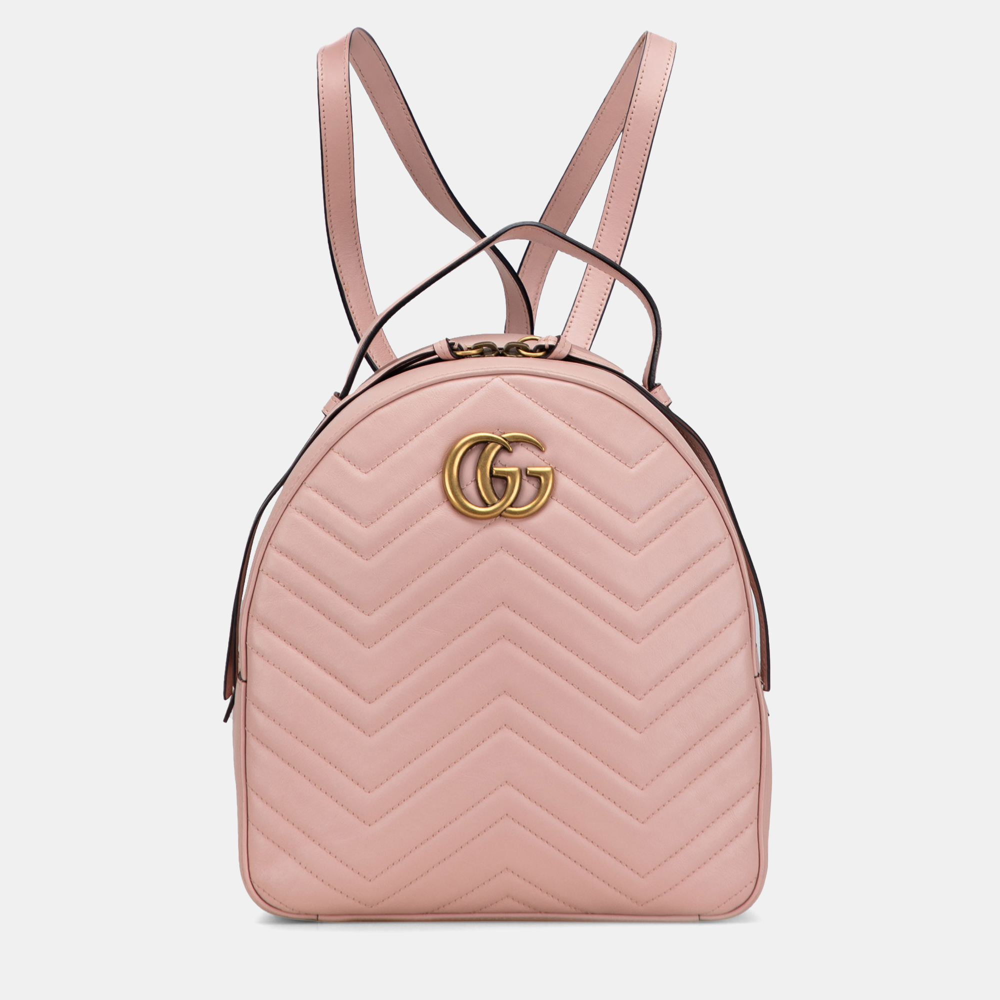

Gucci Small GG Marmont Matelasse Leather Backpack, Pink