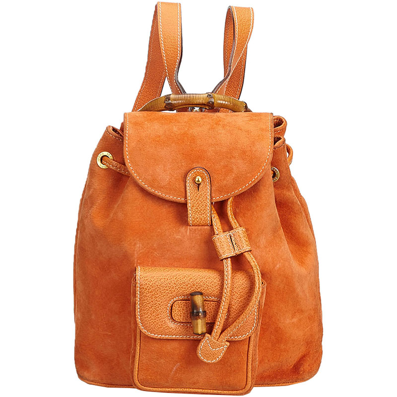 gucci backpack orange