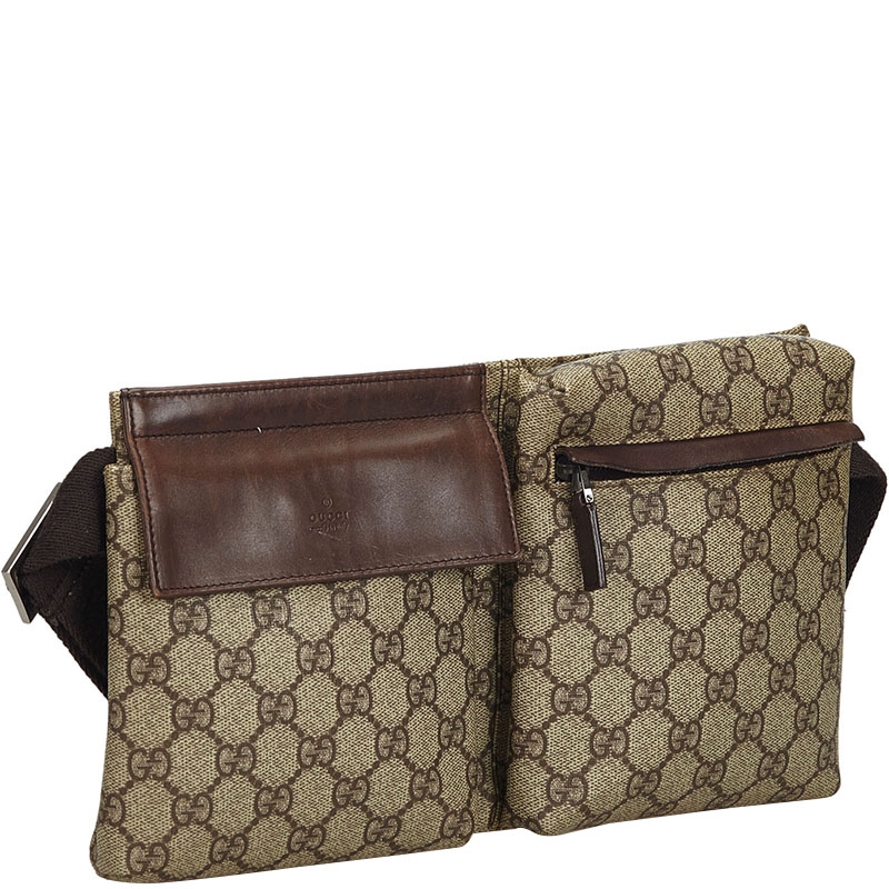 

Gucci Brown Guccissima Canvas Supreme Belt Bag