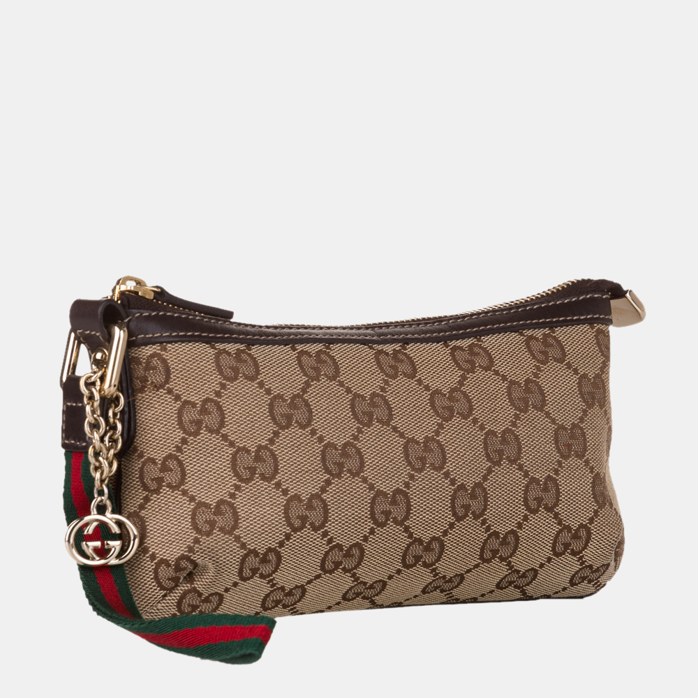 

Gucci Brown/Beige GG Charmy Pochette