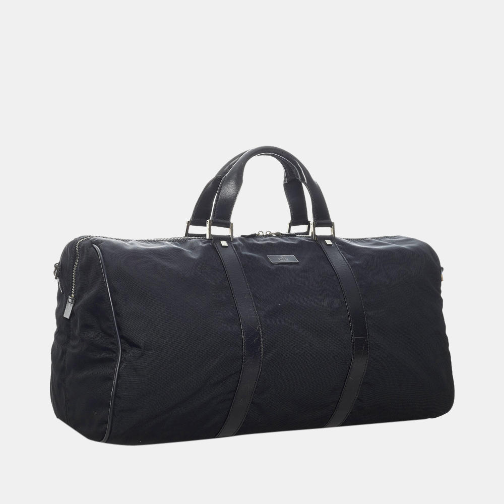 

Gucci Black Nylon Travel Bag