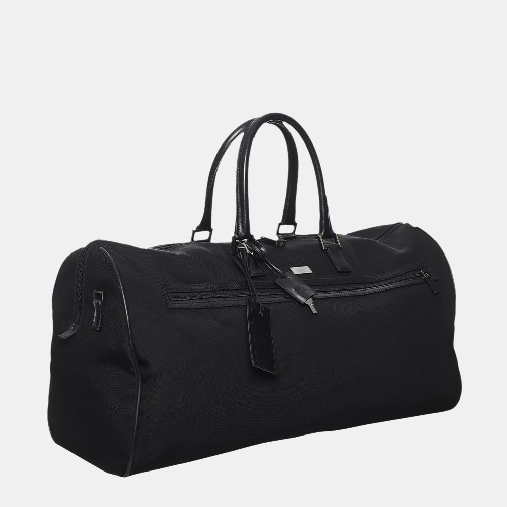 

Gucci Black Nylon Travel Bag