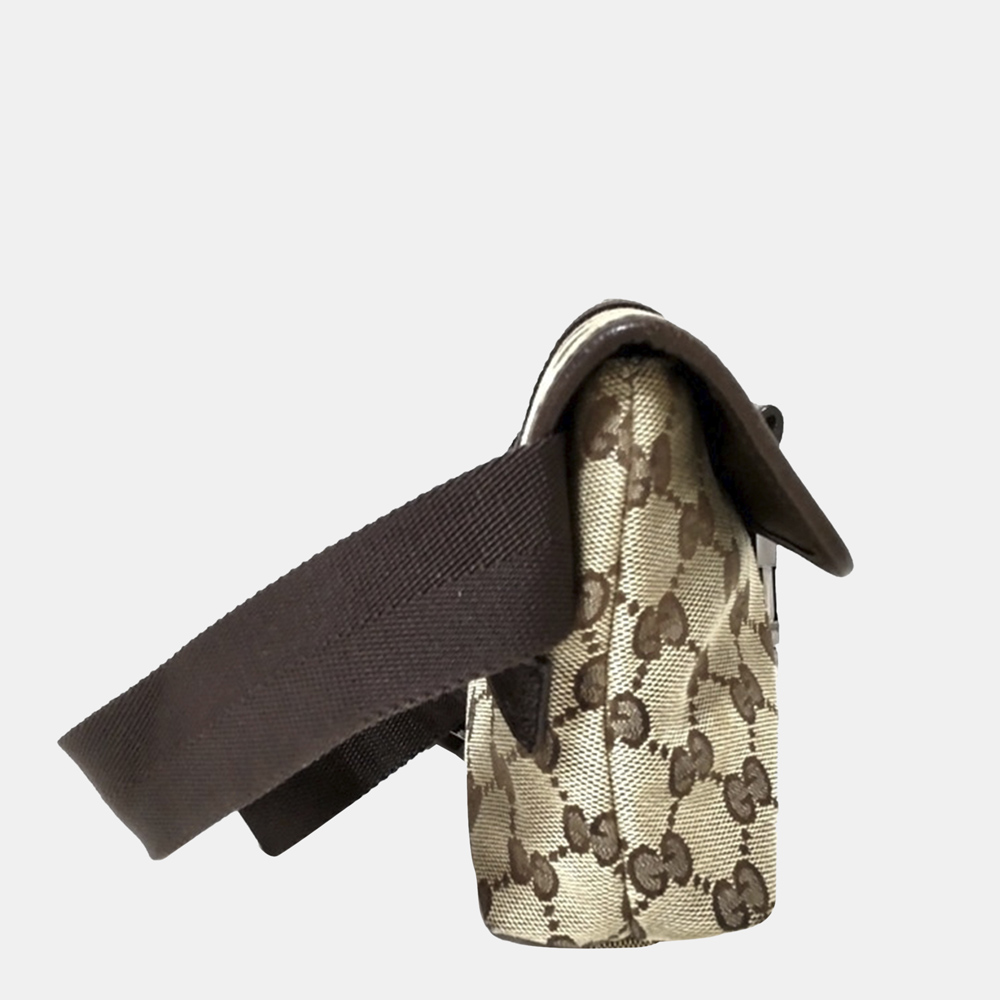 

Gucci Beige/Brown GG Canvas Belt Bag