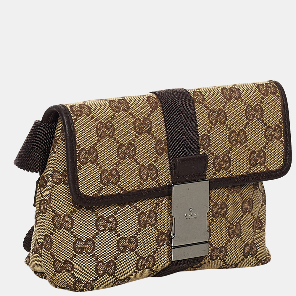 

Gucci Brown GG Canvas Belt Bag