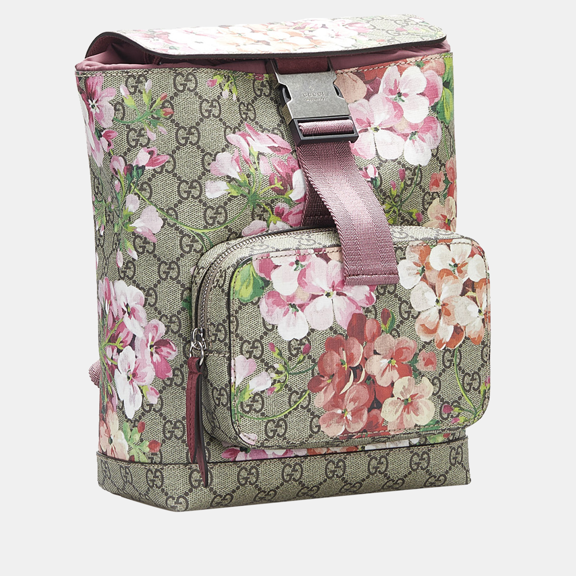 

Gucci Beige/Brown GG Supreme Blooms Backpack