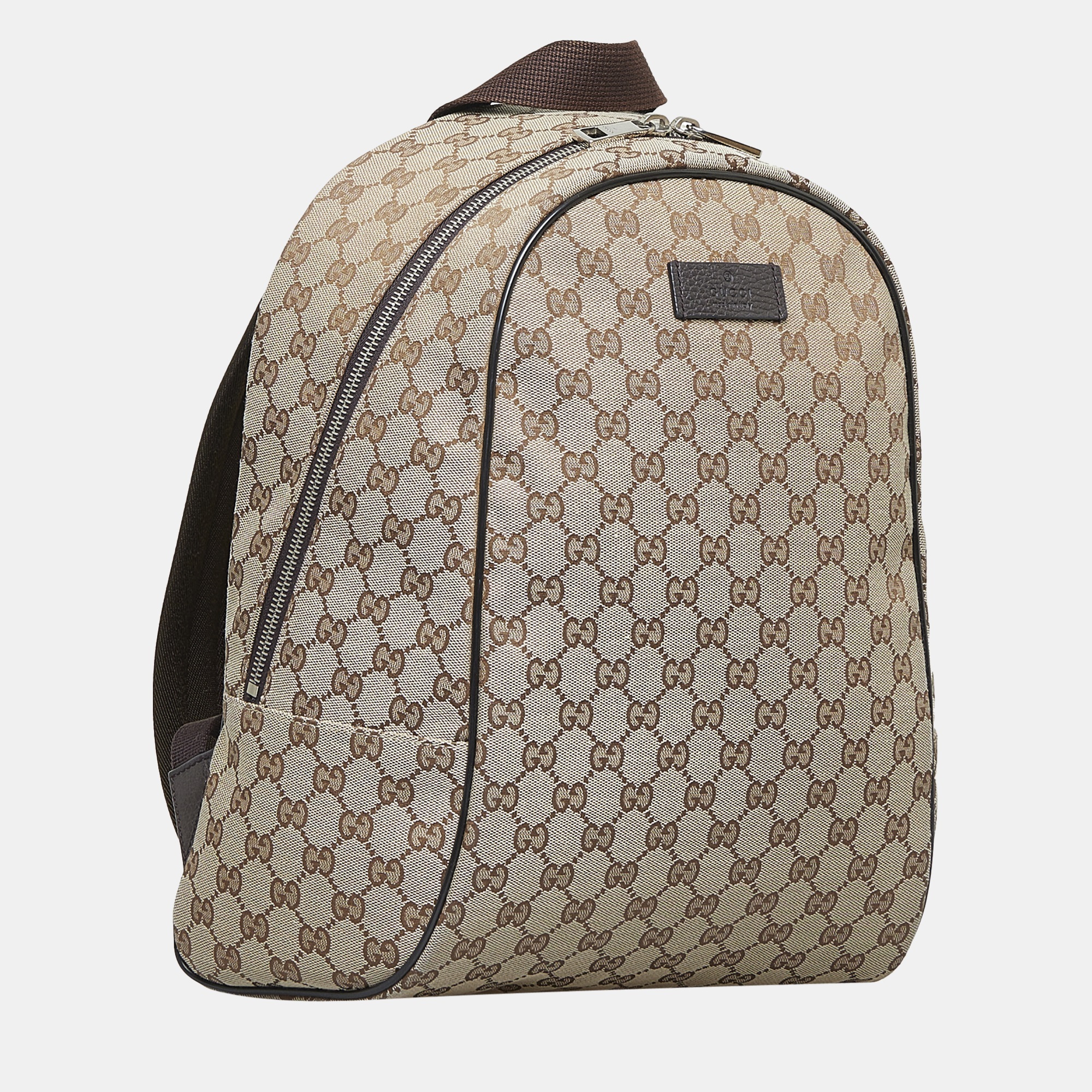

Gucci Beige/Brown GG Canvas Backpack
