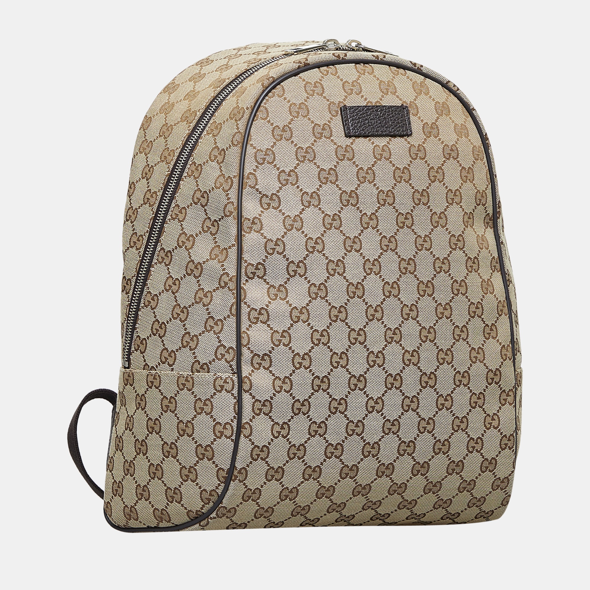 

Gucci Beige/Brown GG Canvas Backpack
