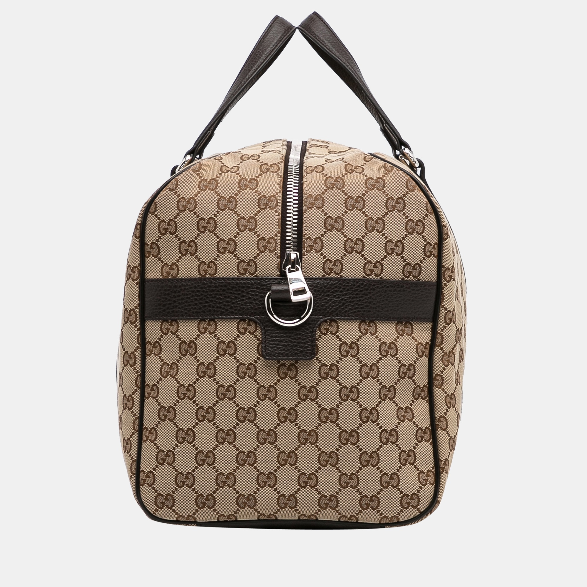 

Gucci Beige/Brown GG Canvas Travel Bag