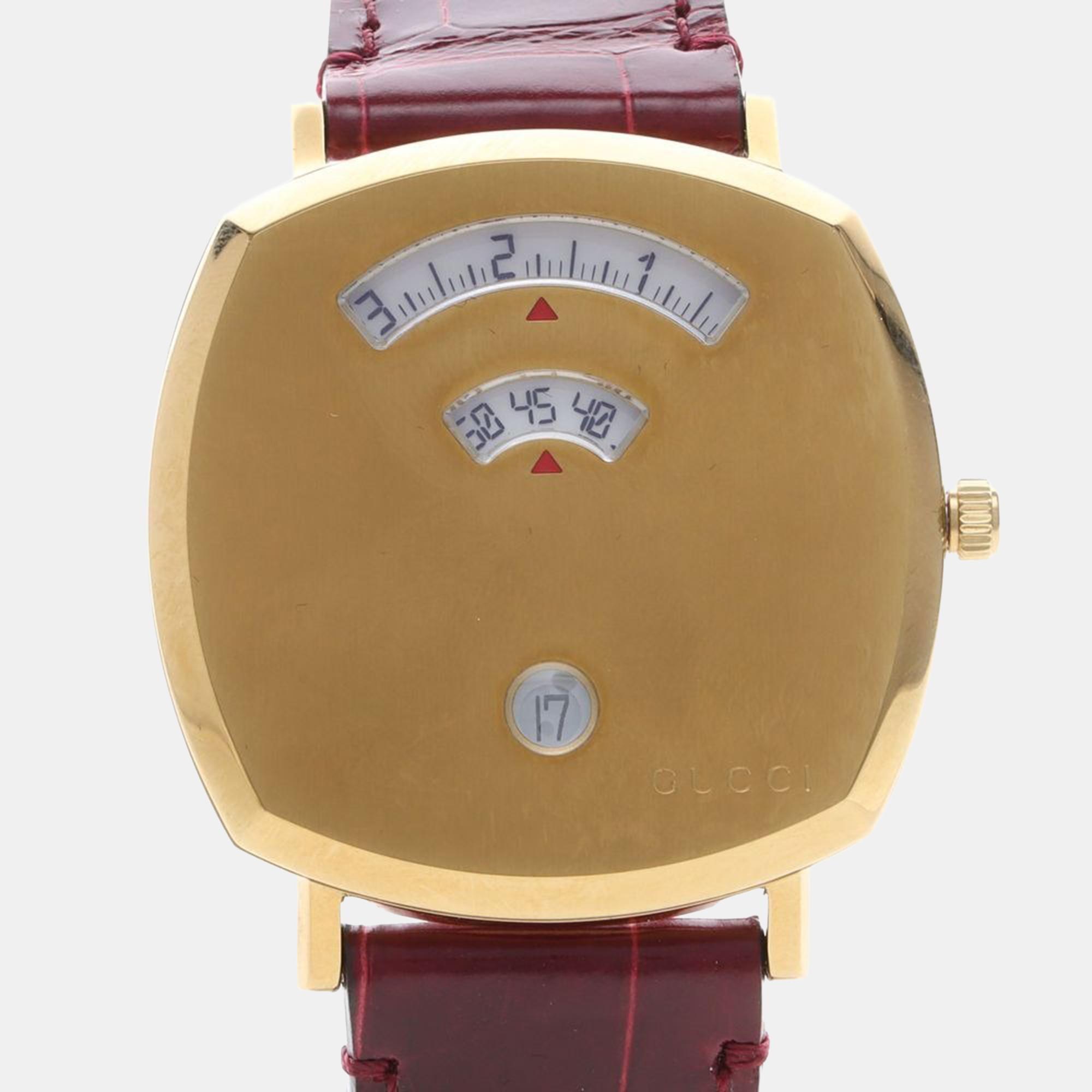 

Gucci Grip YA157403 Quartz Gold Plated Unisex Wristwatch
