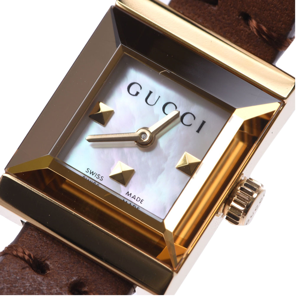 

Gucci MOP Gold Plated Stainless Steel YA128521, White