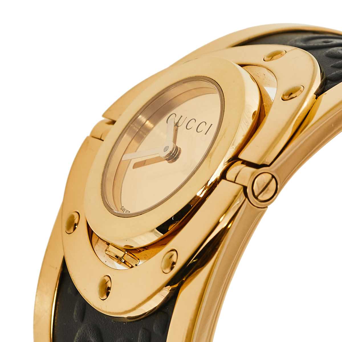 

Gucci Gold PVD Stainless Steel Twirl YA112444 Women's Wristwatch