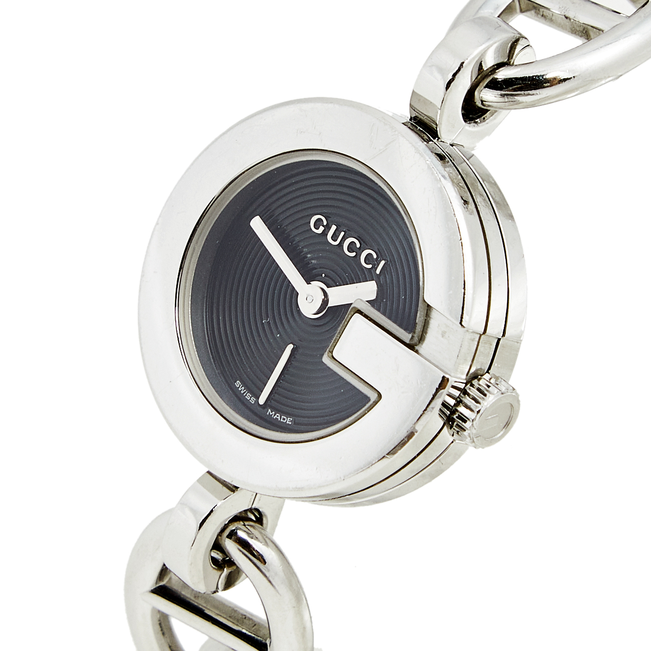 

Gucci Black Stainless Steel