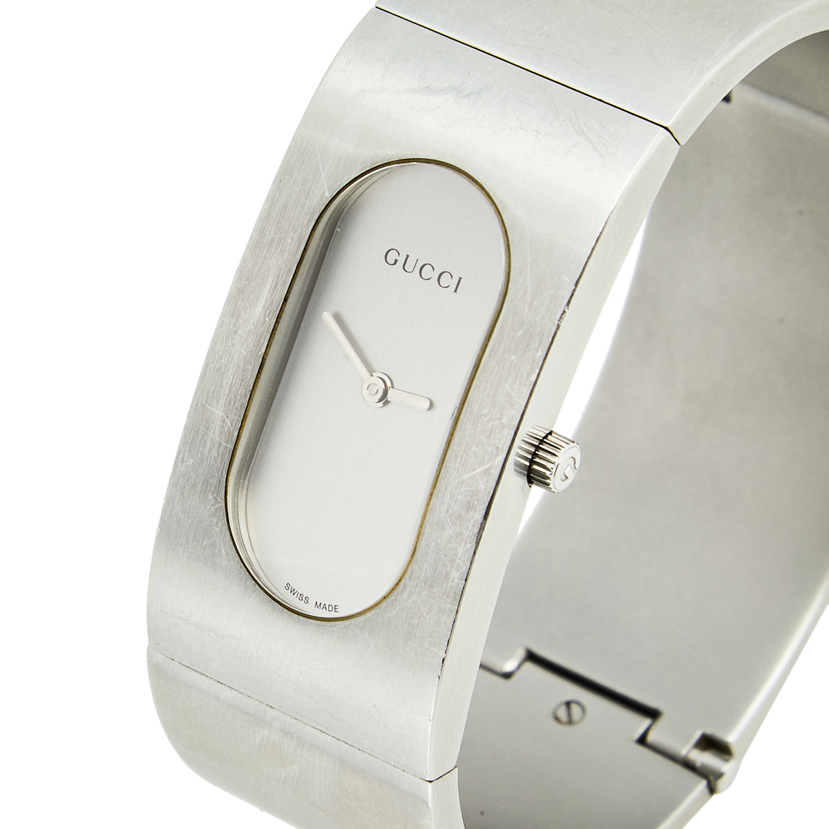

Gucci Silver Stainless Steel Vintage