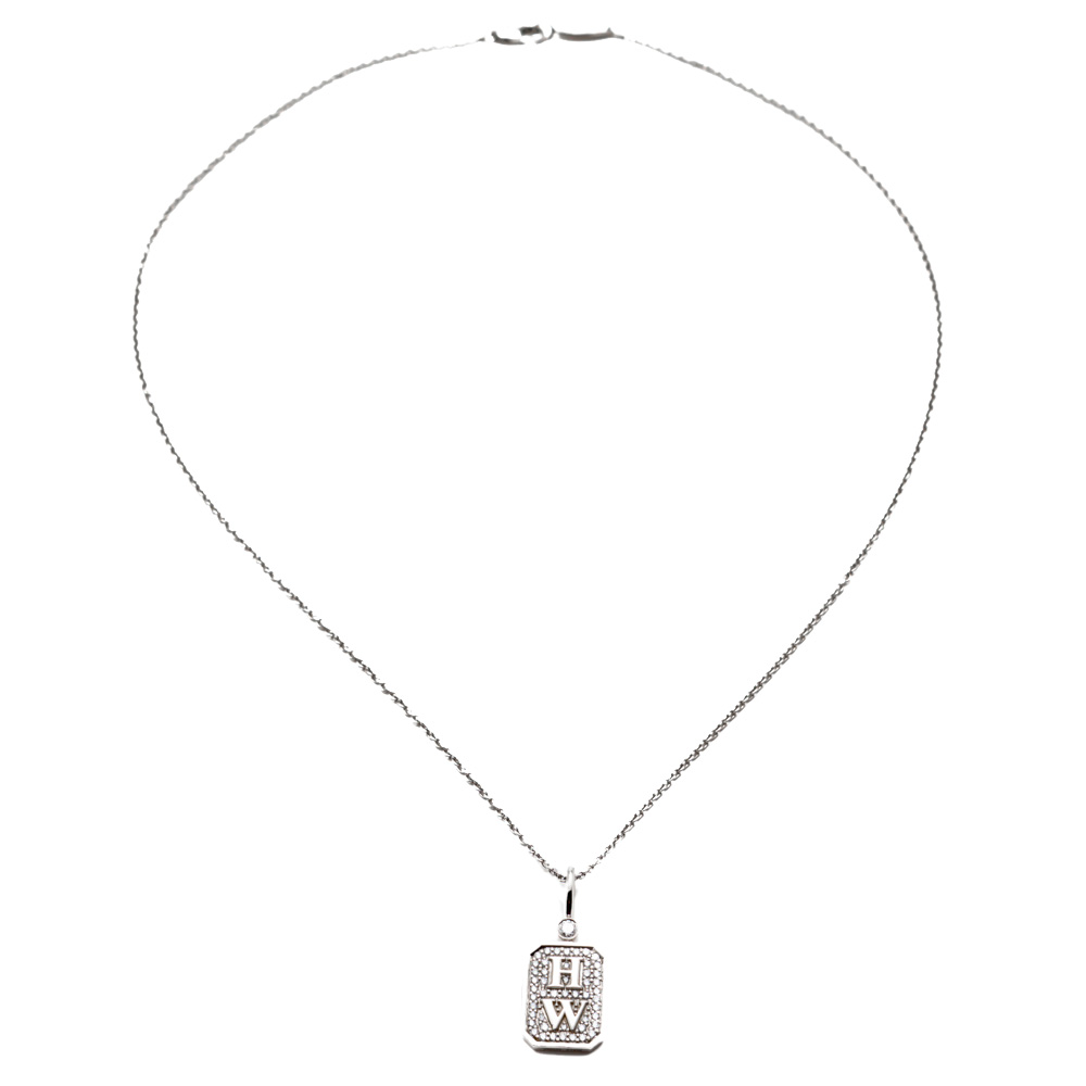 HARRY WINSTON HW logo necklace ｜Product Code：2101214846021｜BRAND OFF Online  Store