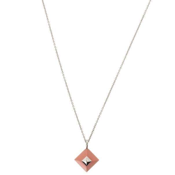 Pre Owned Hermes Cupidon Pendant Necklace