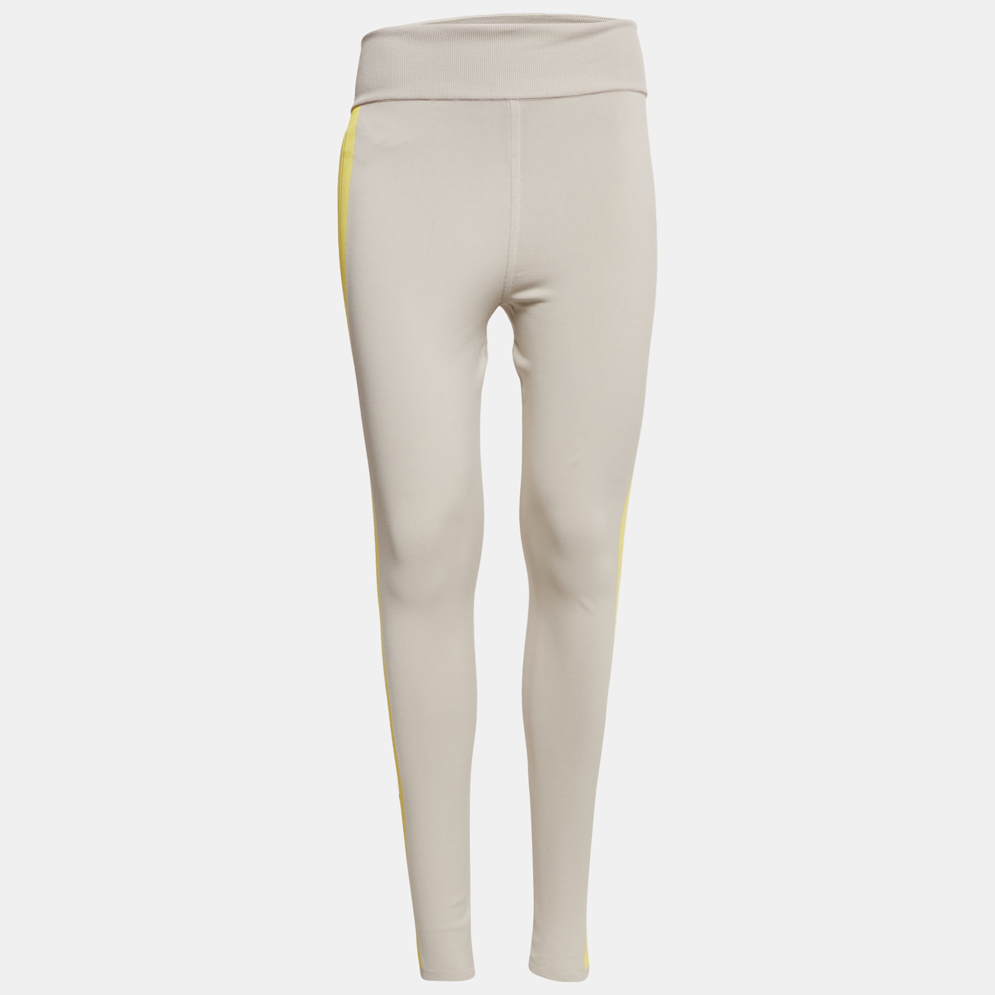 

Hermes Grey Stretch Knit Petite Fit Yoga Leggings S