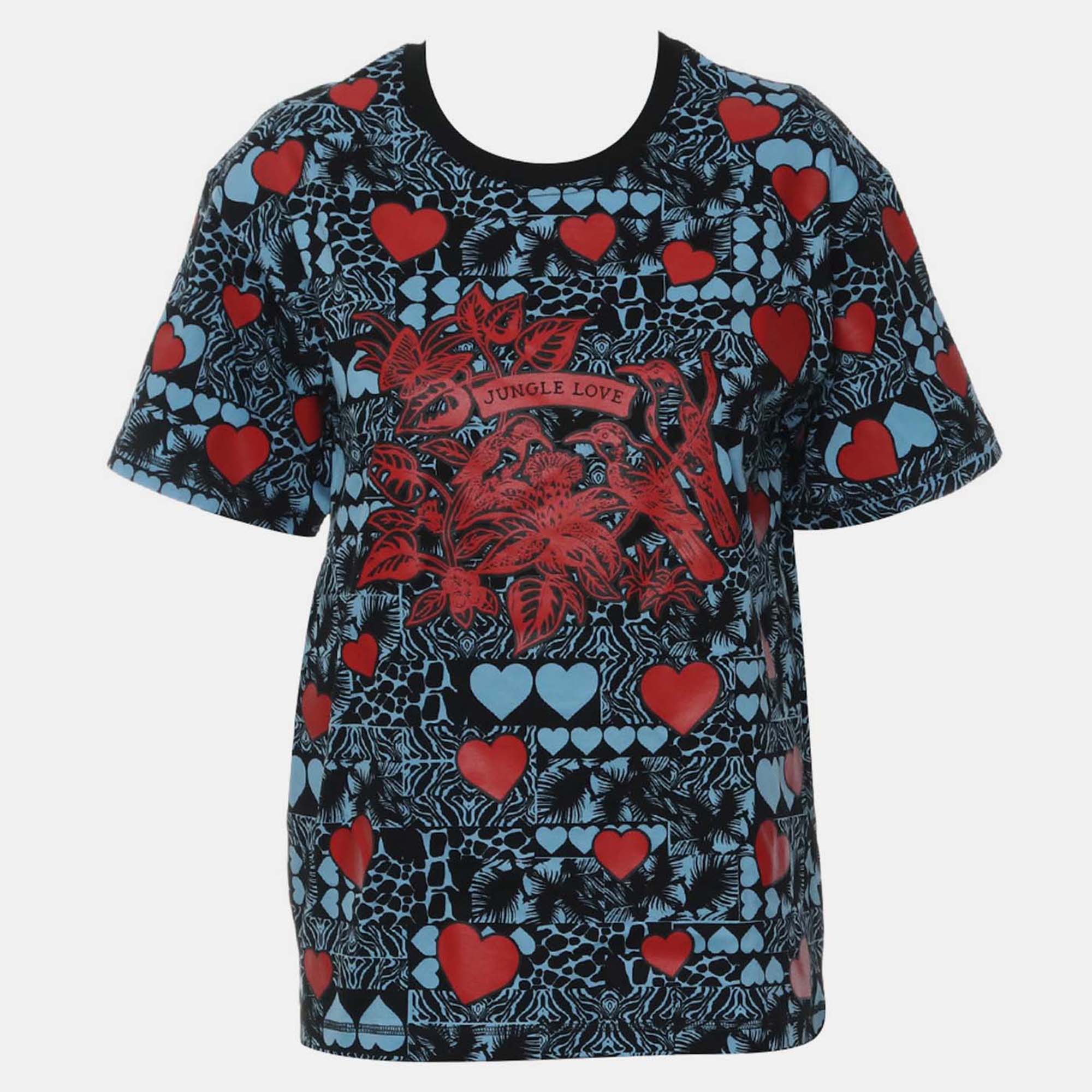 

Hermes Printed T-Shirt Size S, Blue
