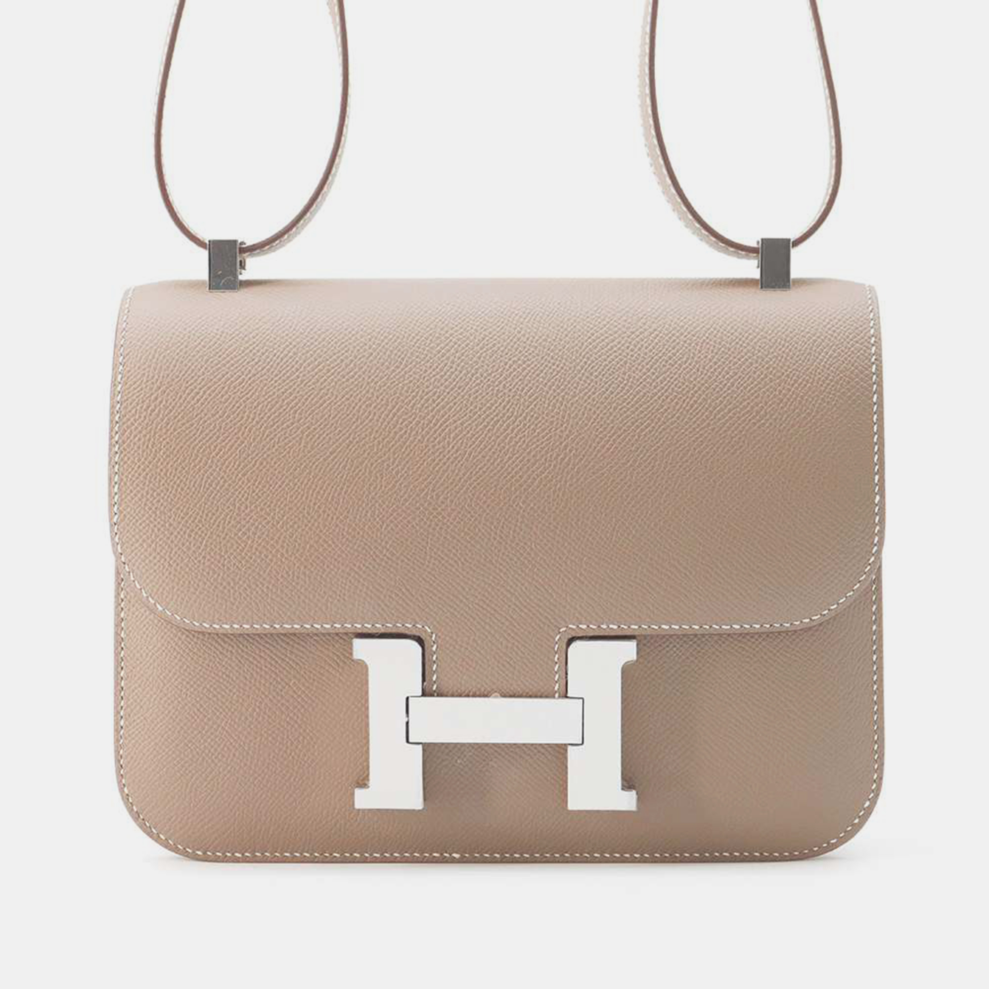 

Hermes Miroir Etoupe Epsom Constance 24 Shoulder Bag, Brown