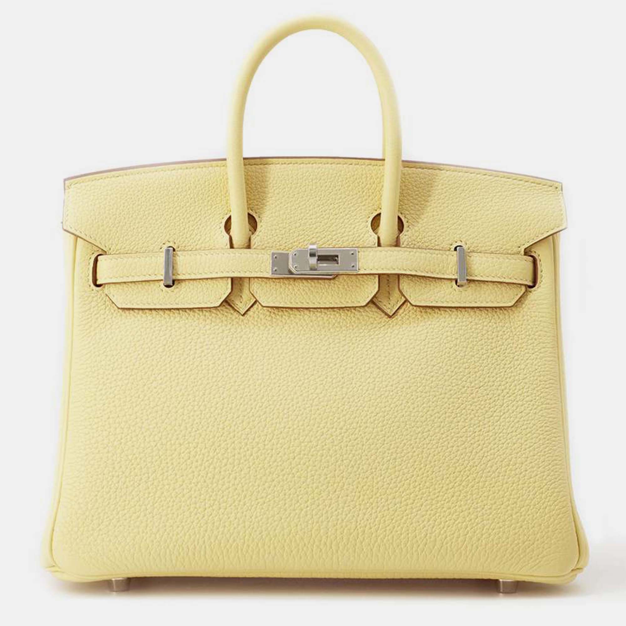 

Hermes Jaune Poussin Togo Leather Birkin Bag Size, Yellow