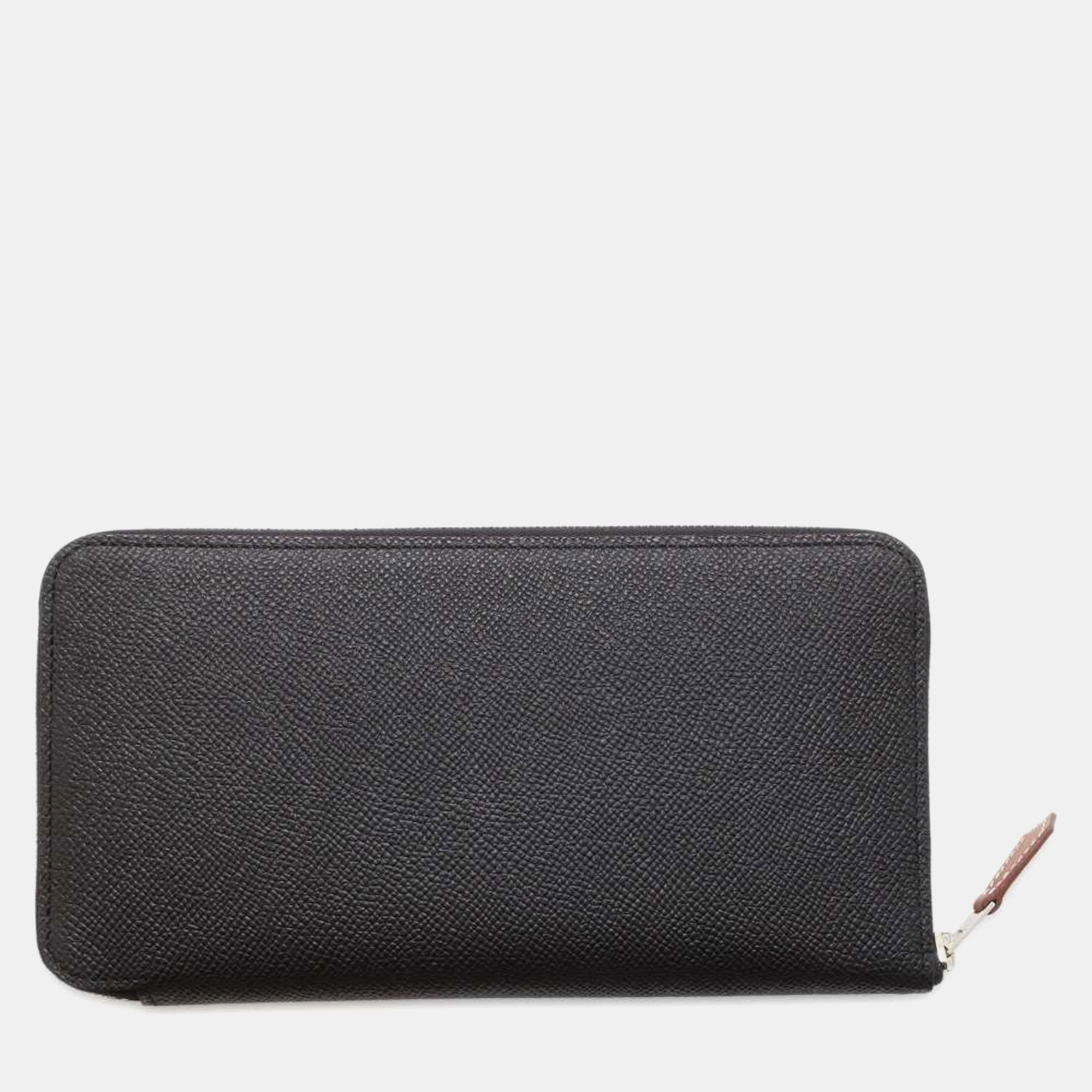 

Hermes Black Epsom Azap Long Silk