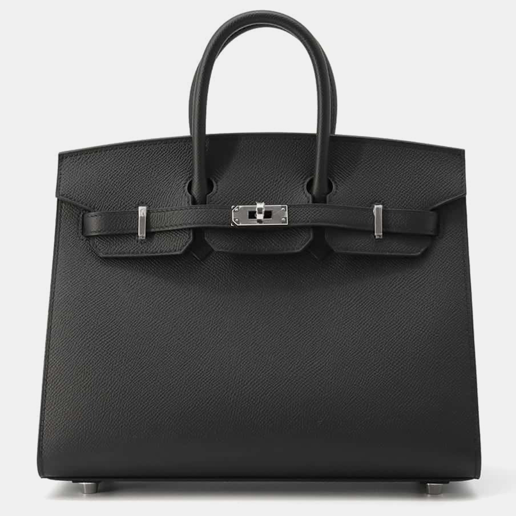 Birkin Sellier Black Epsom Size 25