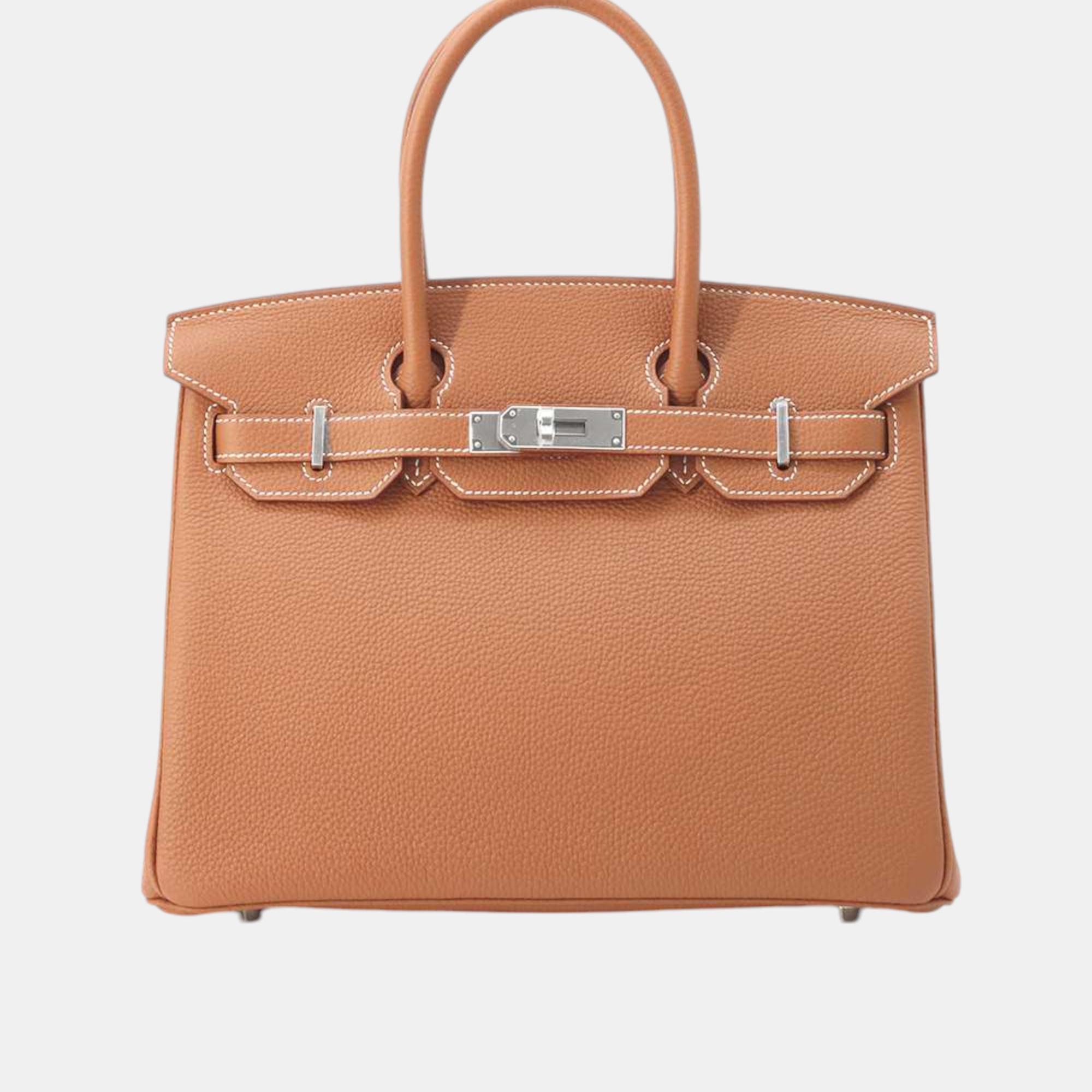 

Hermes Birkin Gold Togo Leather Size