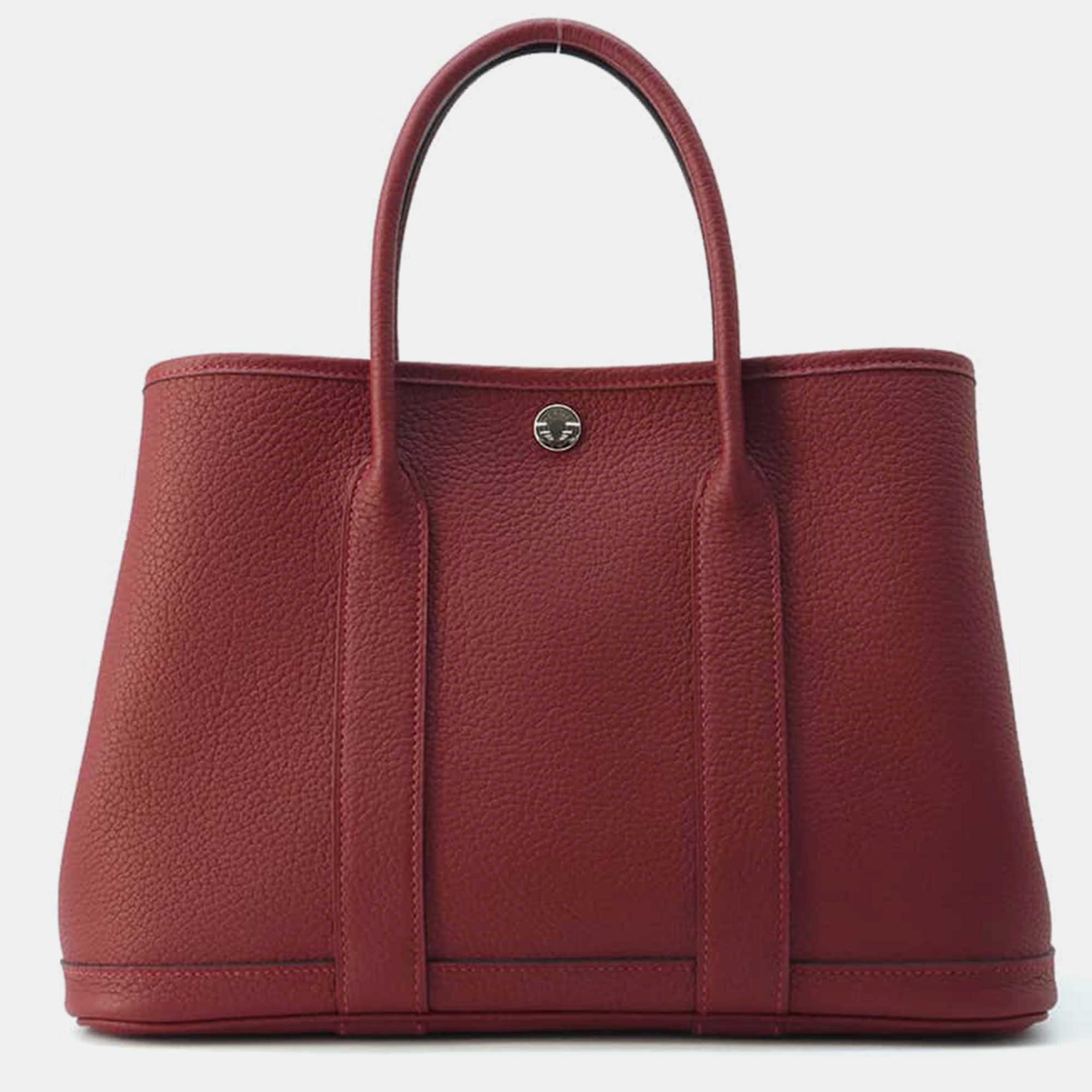 

Hermes Garden Party Rouge H Negonda Leather Size TPM, Burgundy