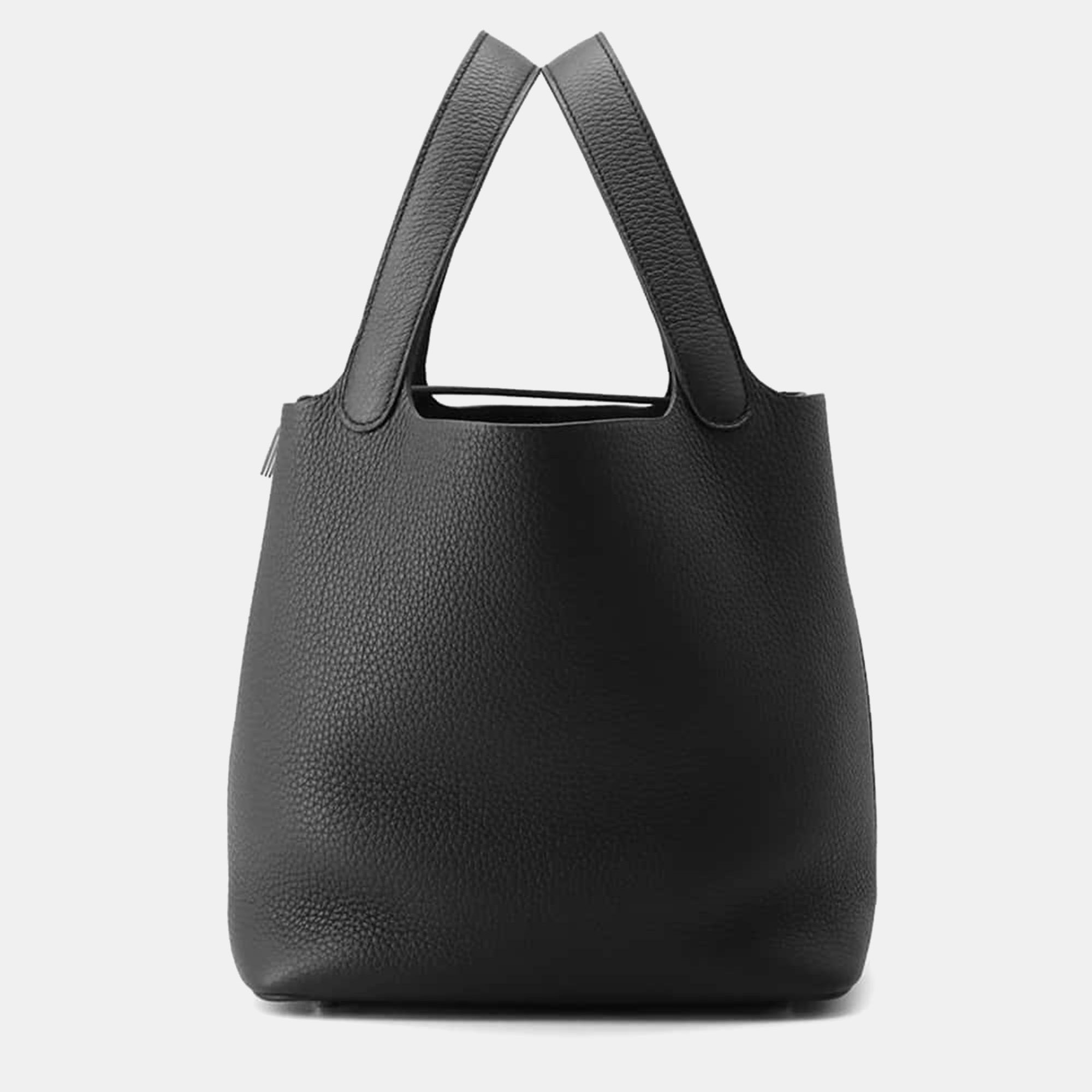 

Hermes Picotin Lock Black Taurillon Clemence Size Mm bag