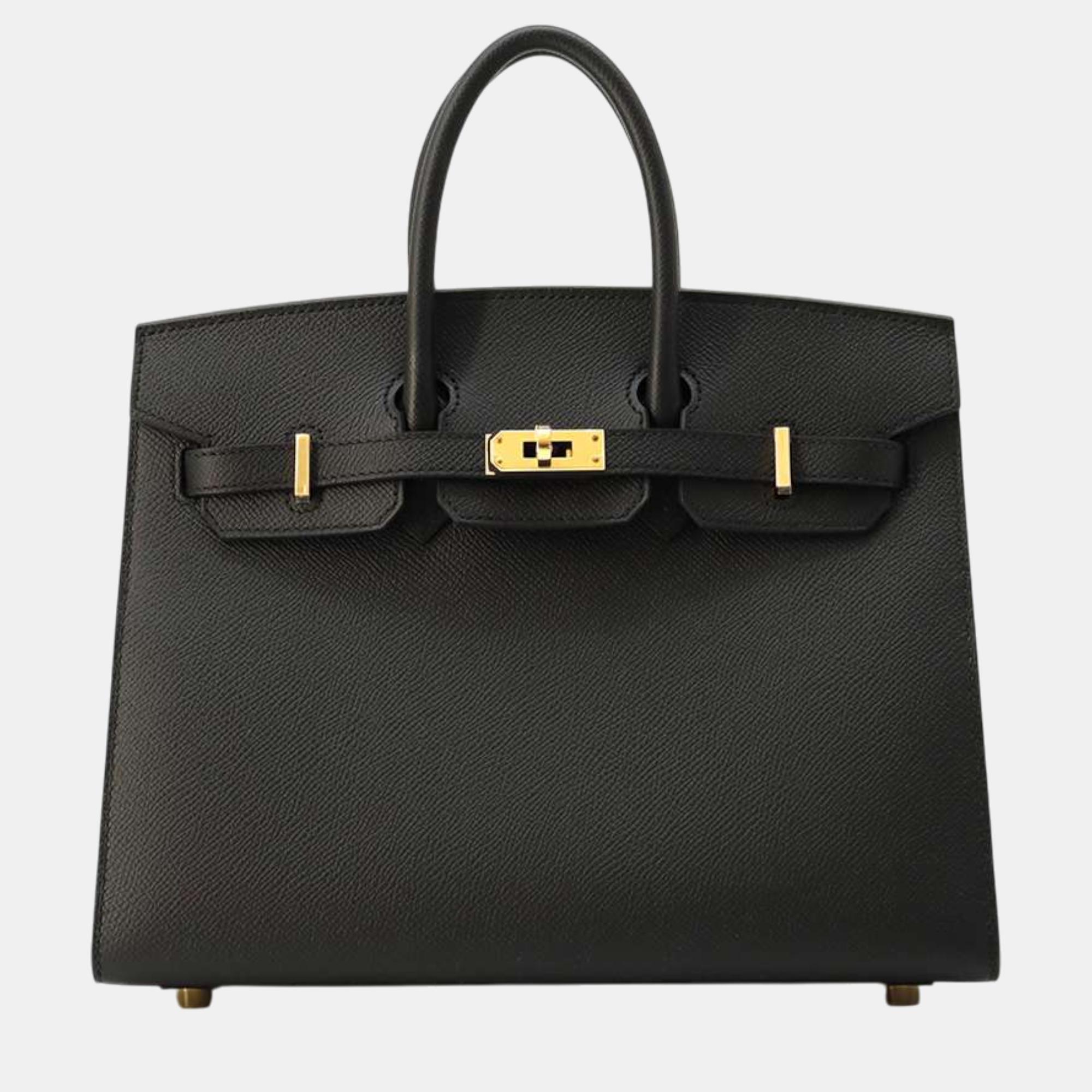 

Hermes Birkin Sellier Black Epsom Size