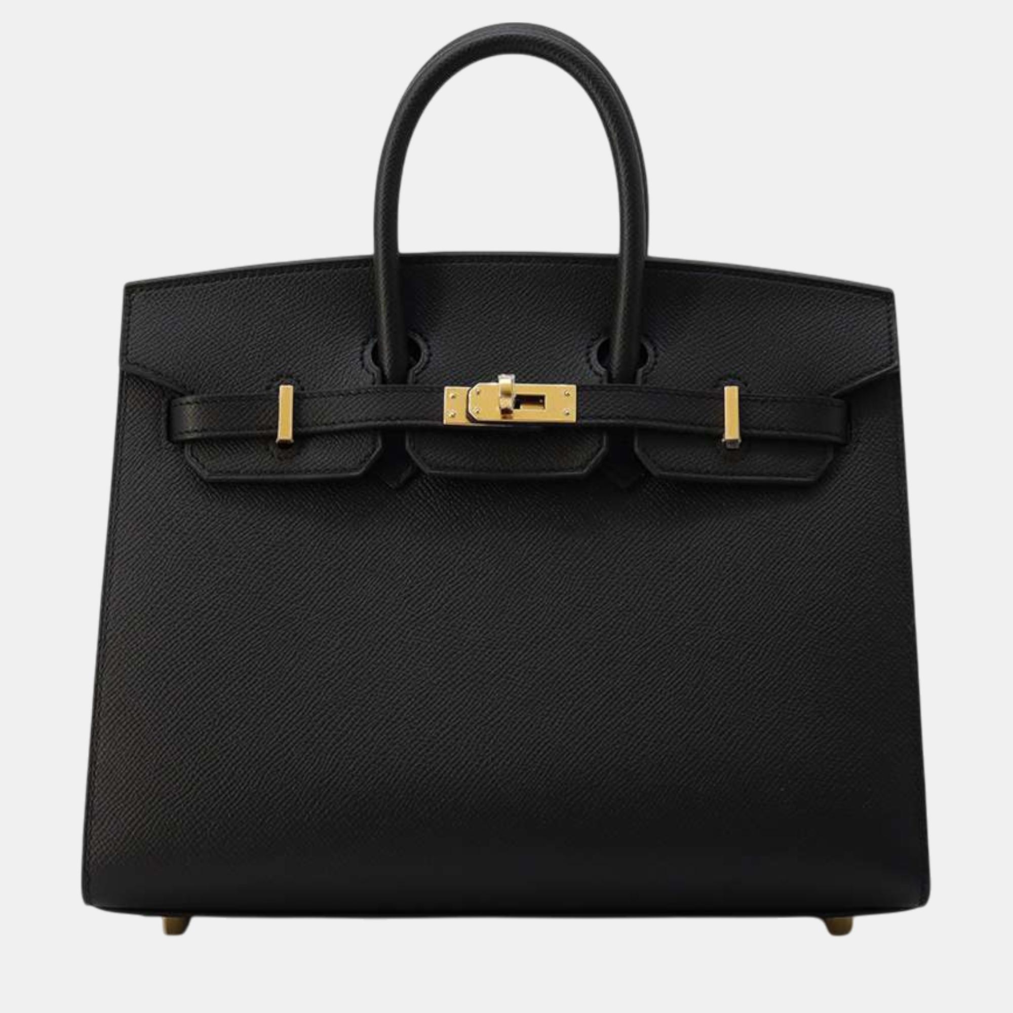 

Hermes Birkin Sellier Black Epsom Size