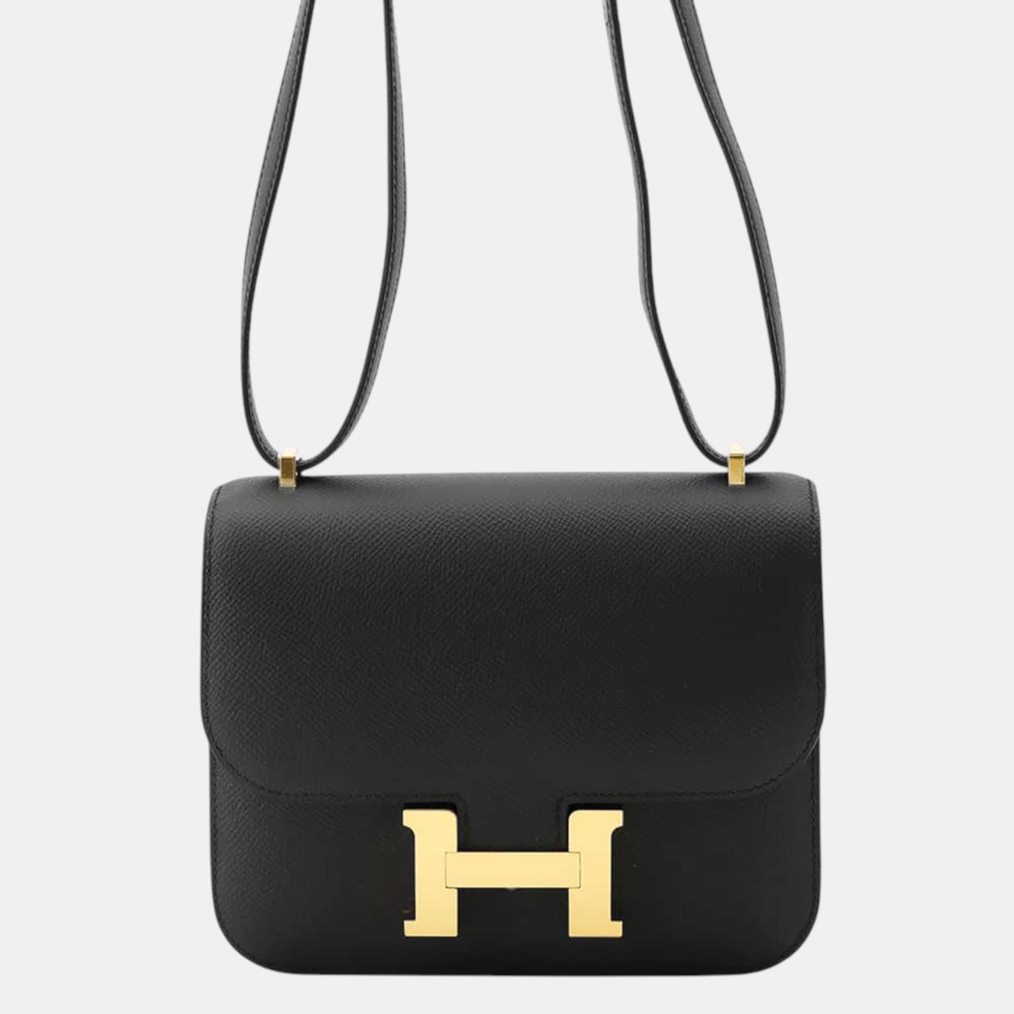 

Hermes Constance Miroir Black Epsom Size Mini