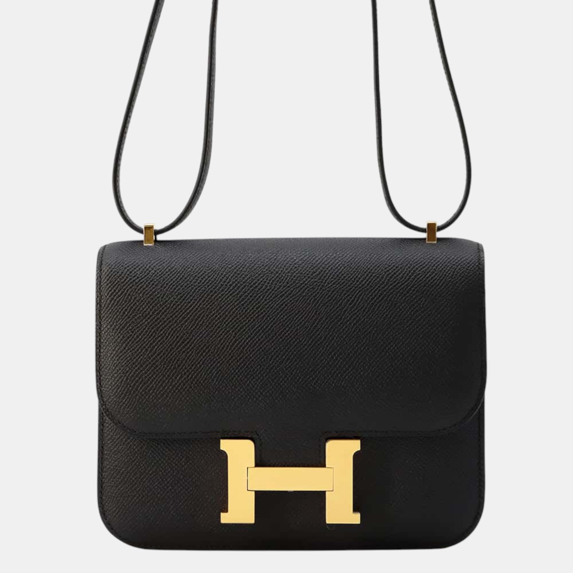 

Hermes Constance3 Miroir Black Epsom Size Mini