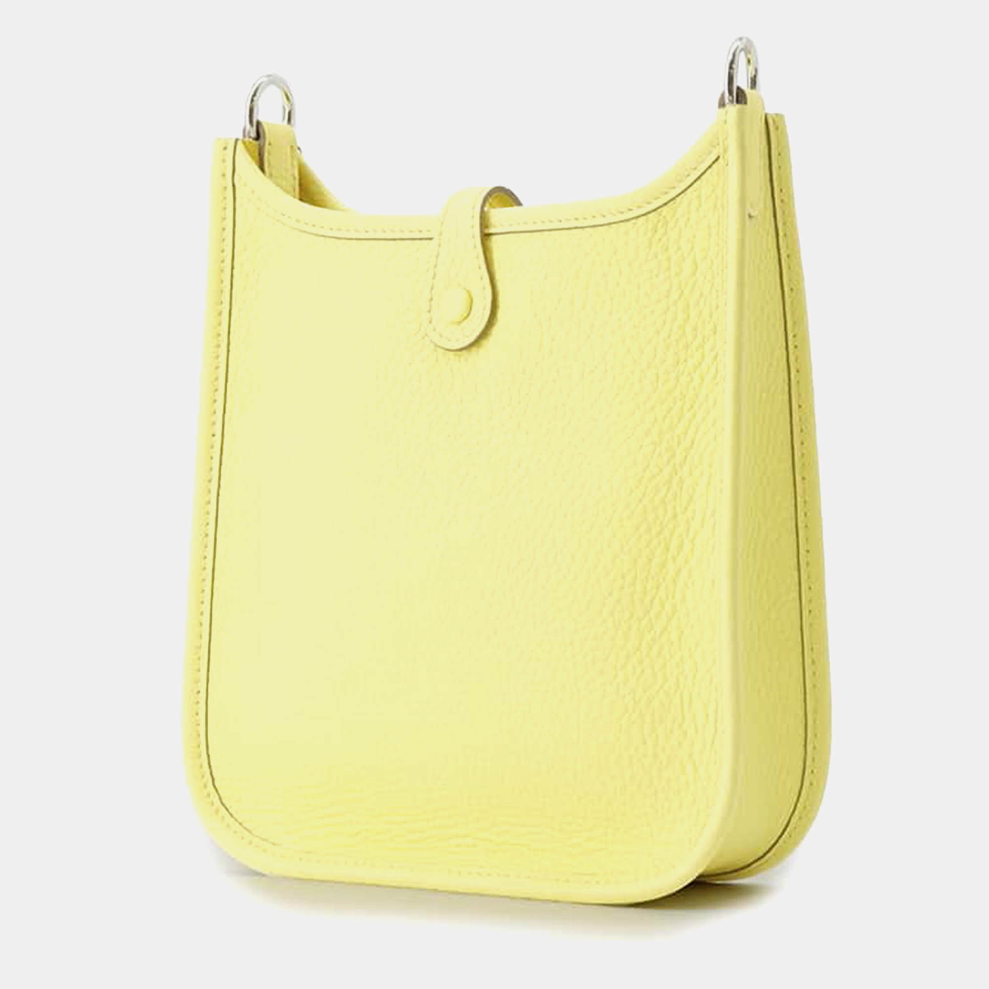 Hermes Evelyne Limoncello Taurillon Clemence Size Tpm 