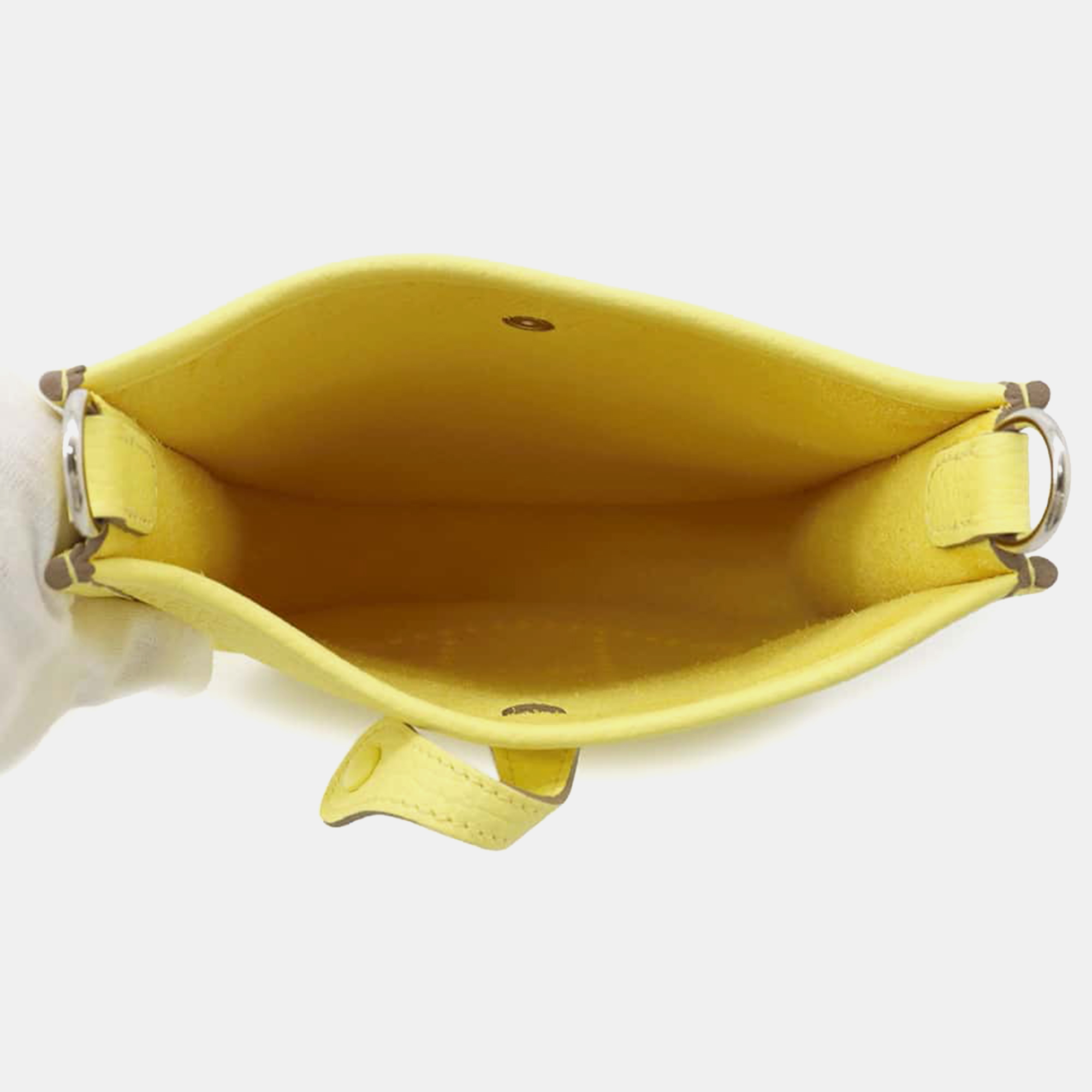 Hermes Evelyne Limoncello Taurillon Clemence Size Tpm 