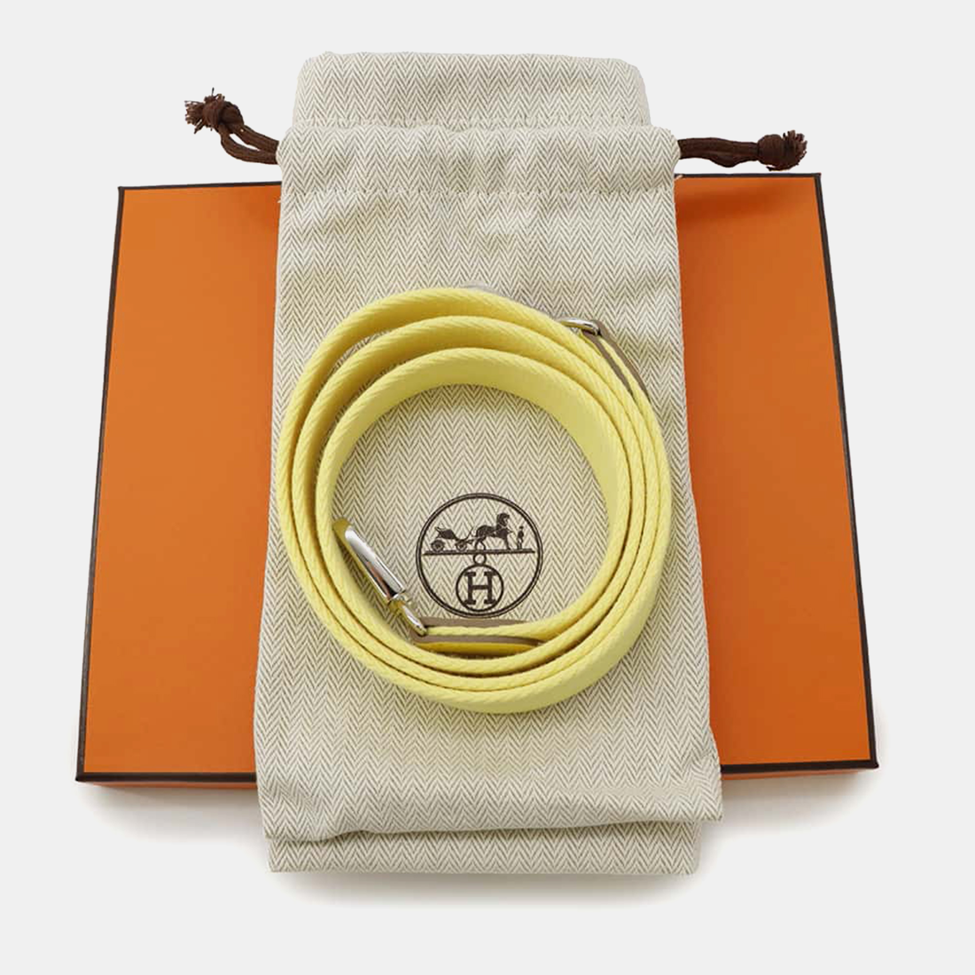 Hermes Evelyne Limoncello Taurillon Clemence Size Tpm 