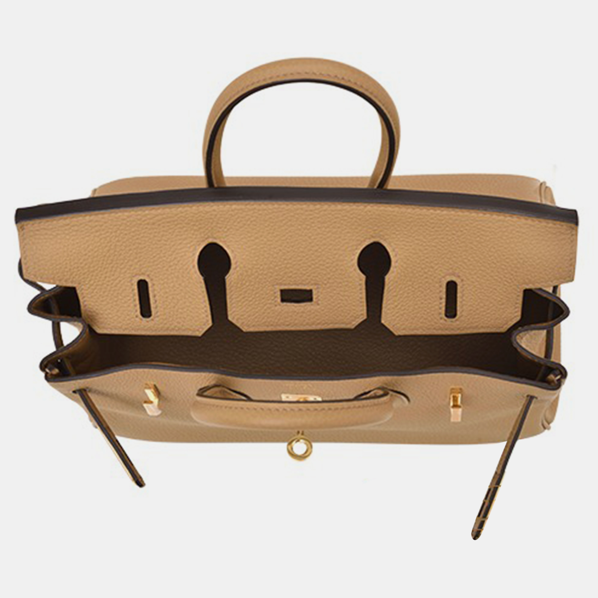 Hermes Biscuit Togo Leather Birkin 25 Bag 4
