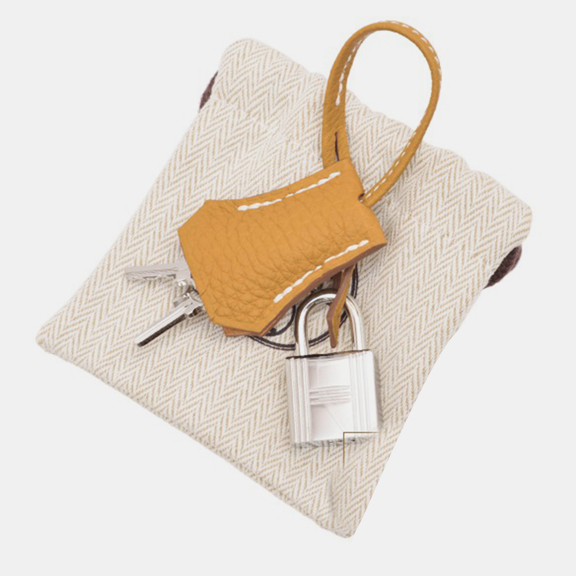 Hermes Natural Sable Togo Leather Birkin 25 Bag 6