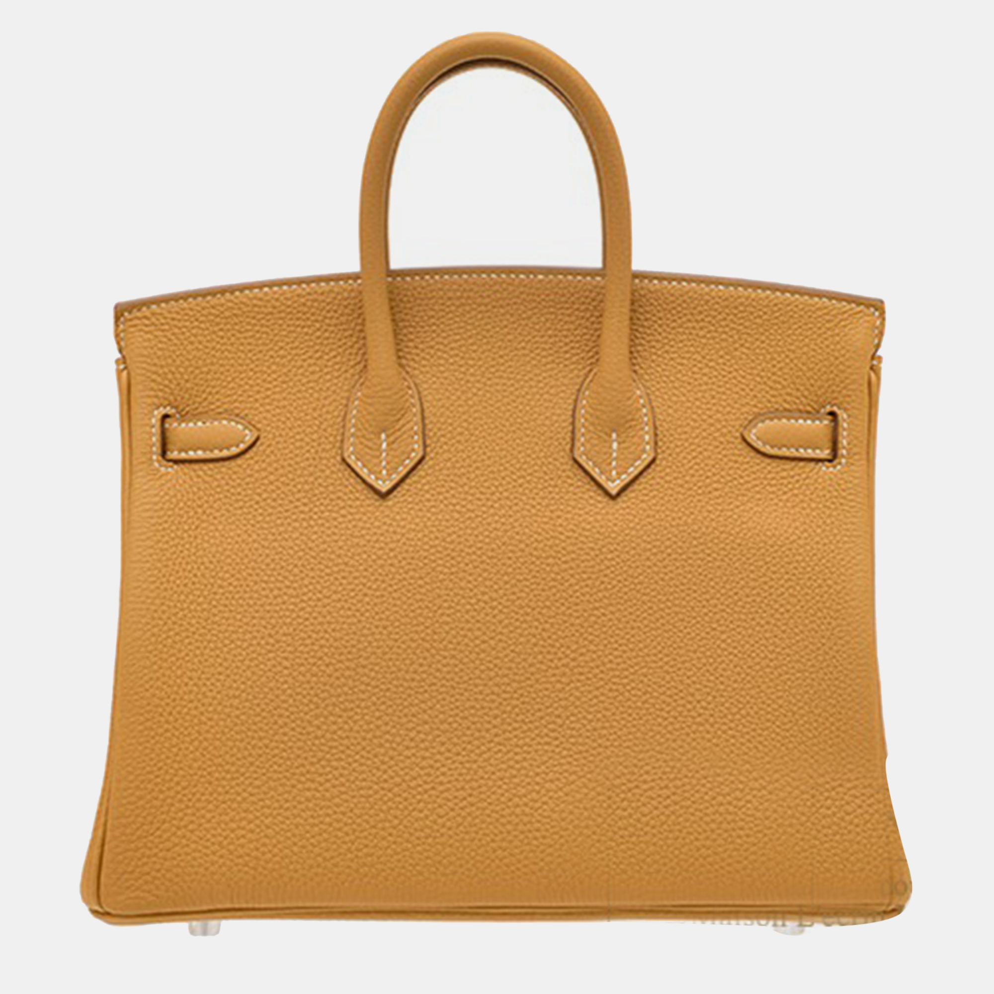 Hermes Natural Sable Togo Leather Birkin 25 Bag 2