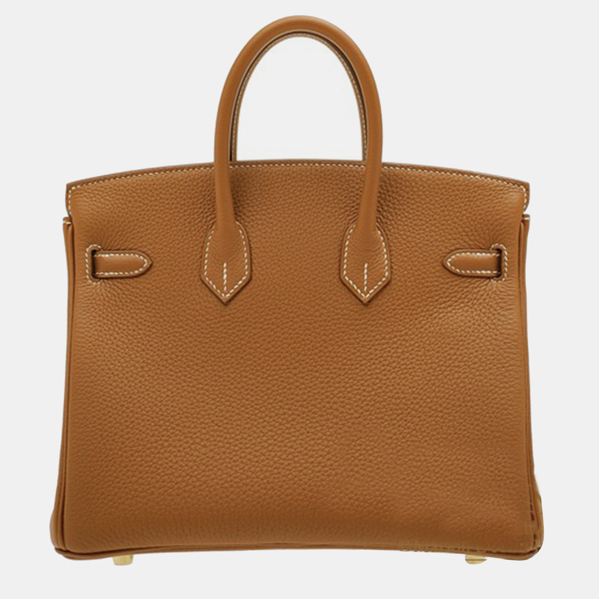 Hermes Gold Togo Leather Birkin 25 Bag 2