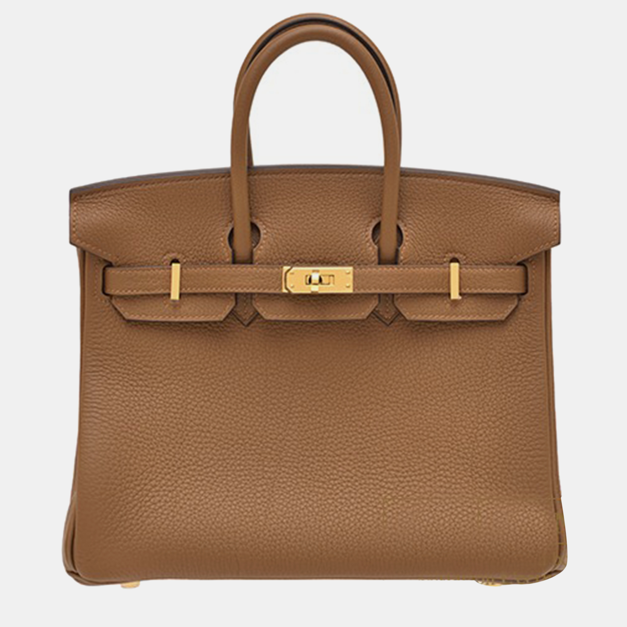 

Hermes Alezan/Chestnut Brown Togo Leather Birkin 25 Bag