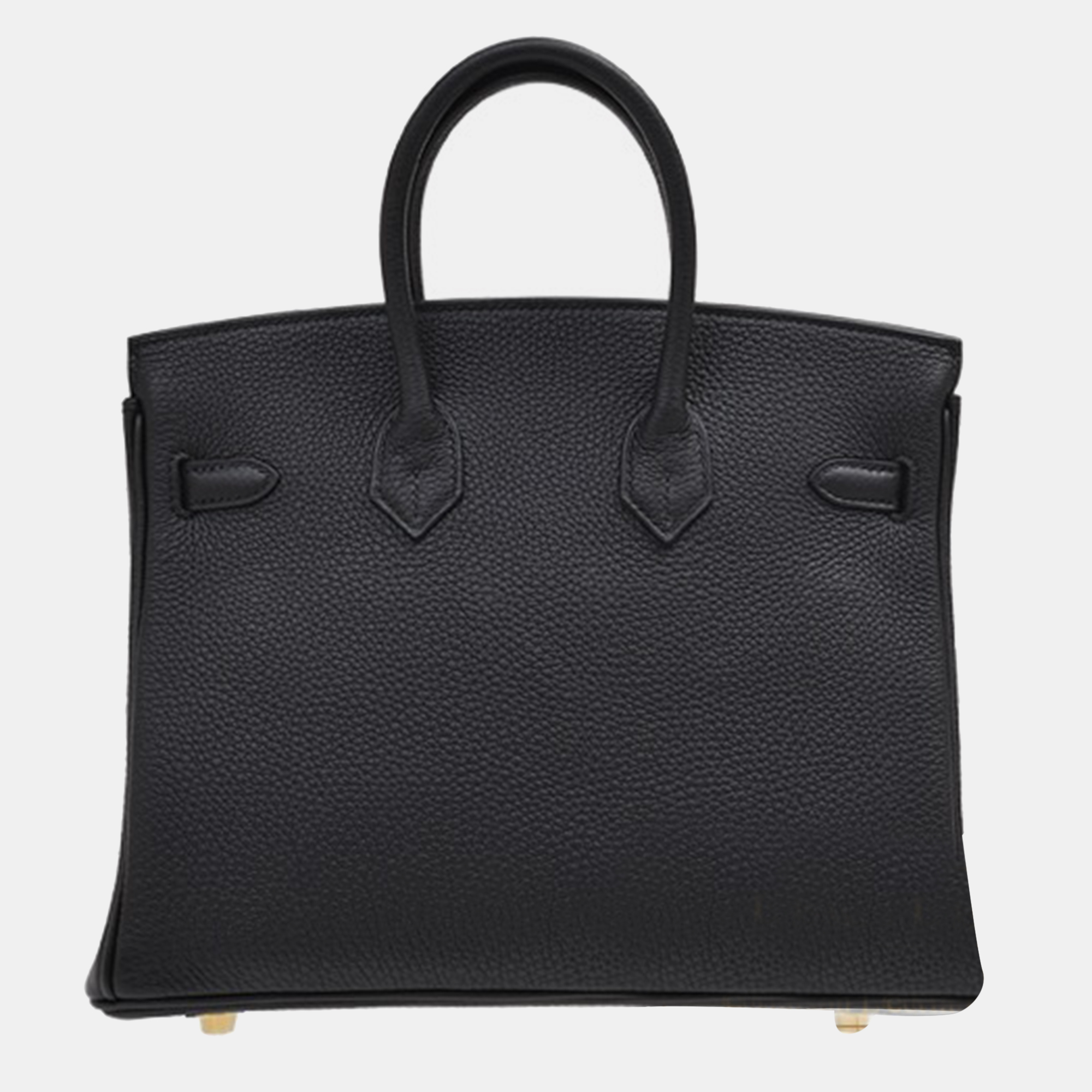 Hermes Black Togo Leather Birkin 25 Bag 2