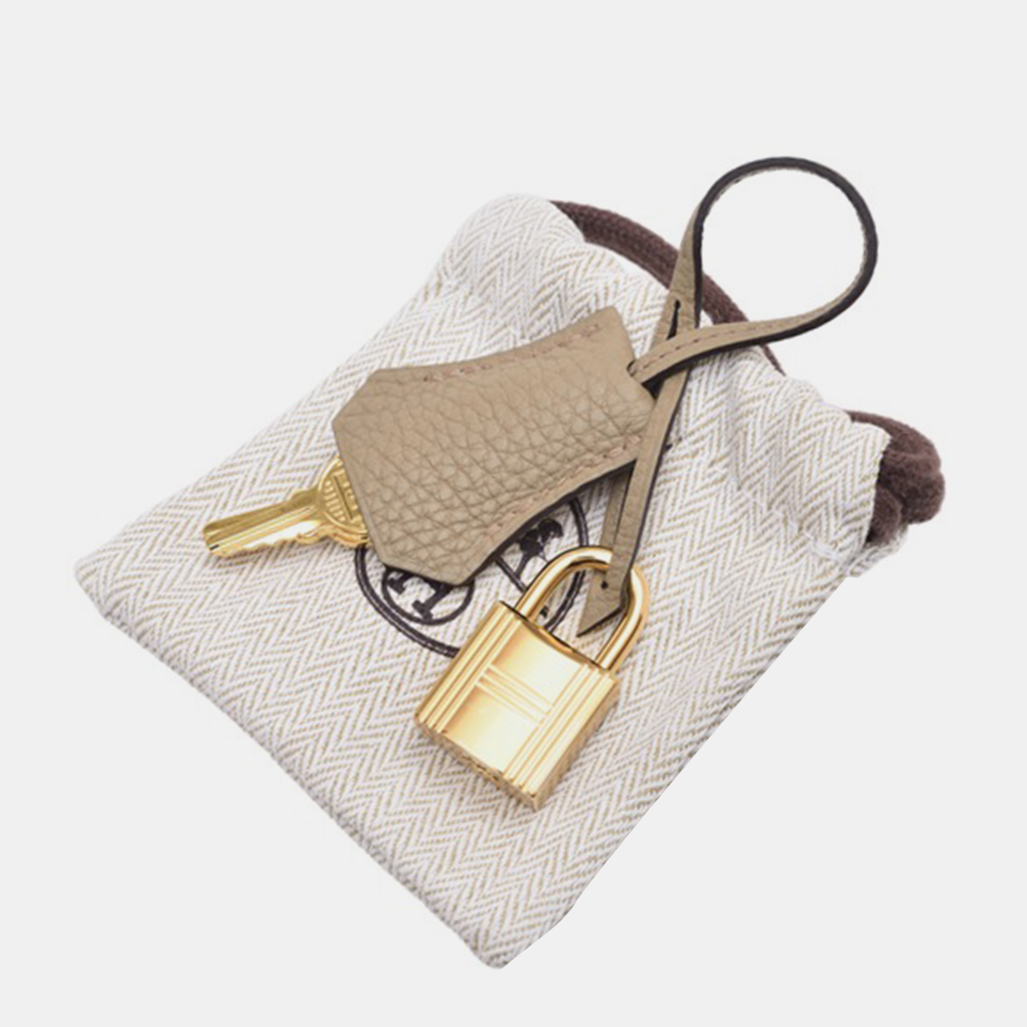 Hermes Beige Marfa Togo Leather Birkin 25 Bag 6