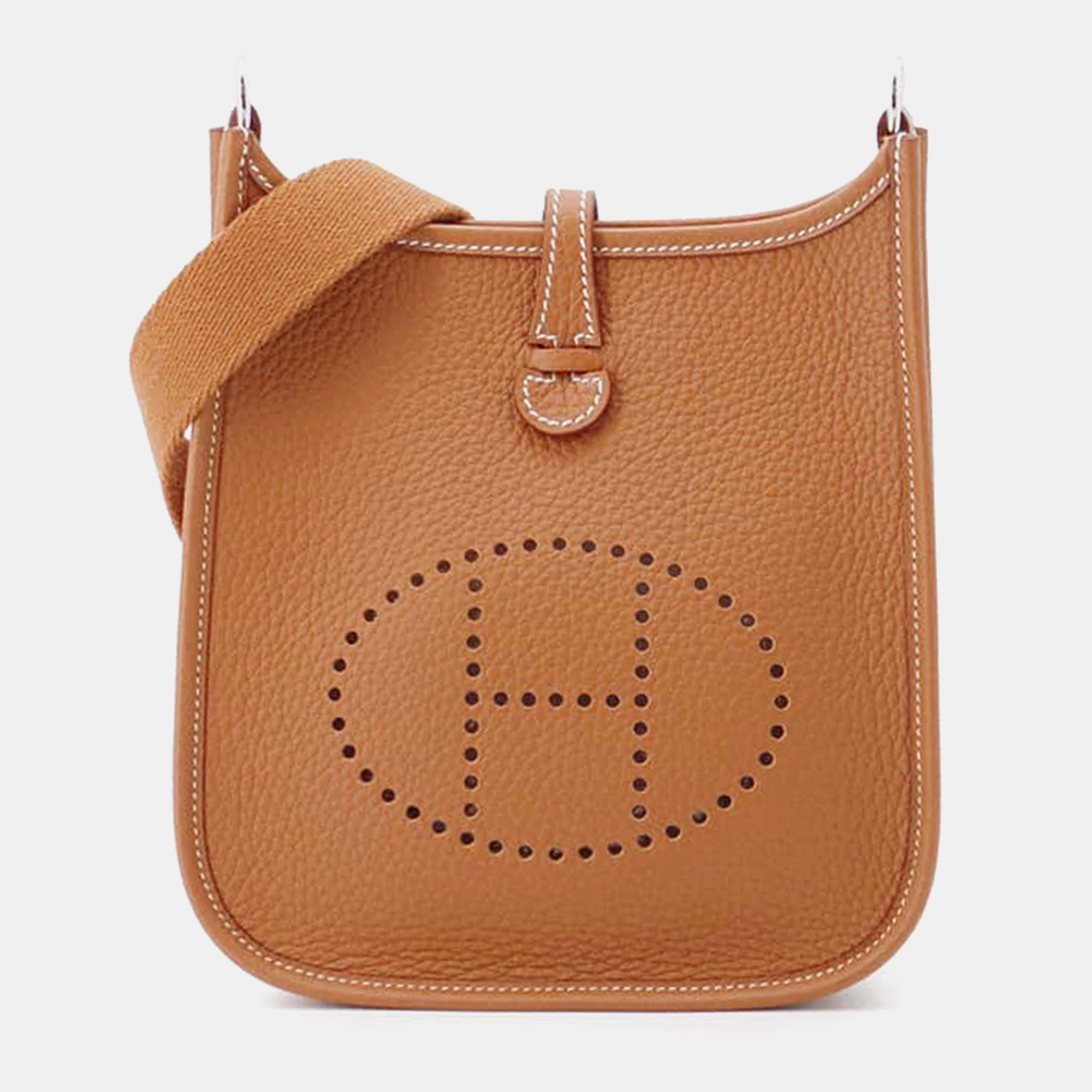 

Hermes Gold Taurillon Clemence Evelyne Amazon TPM Bag