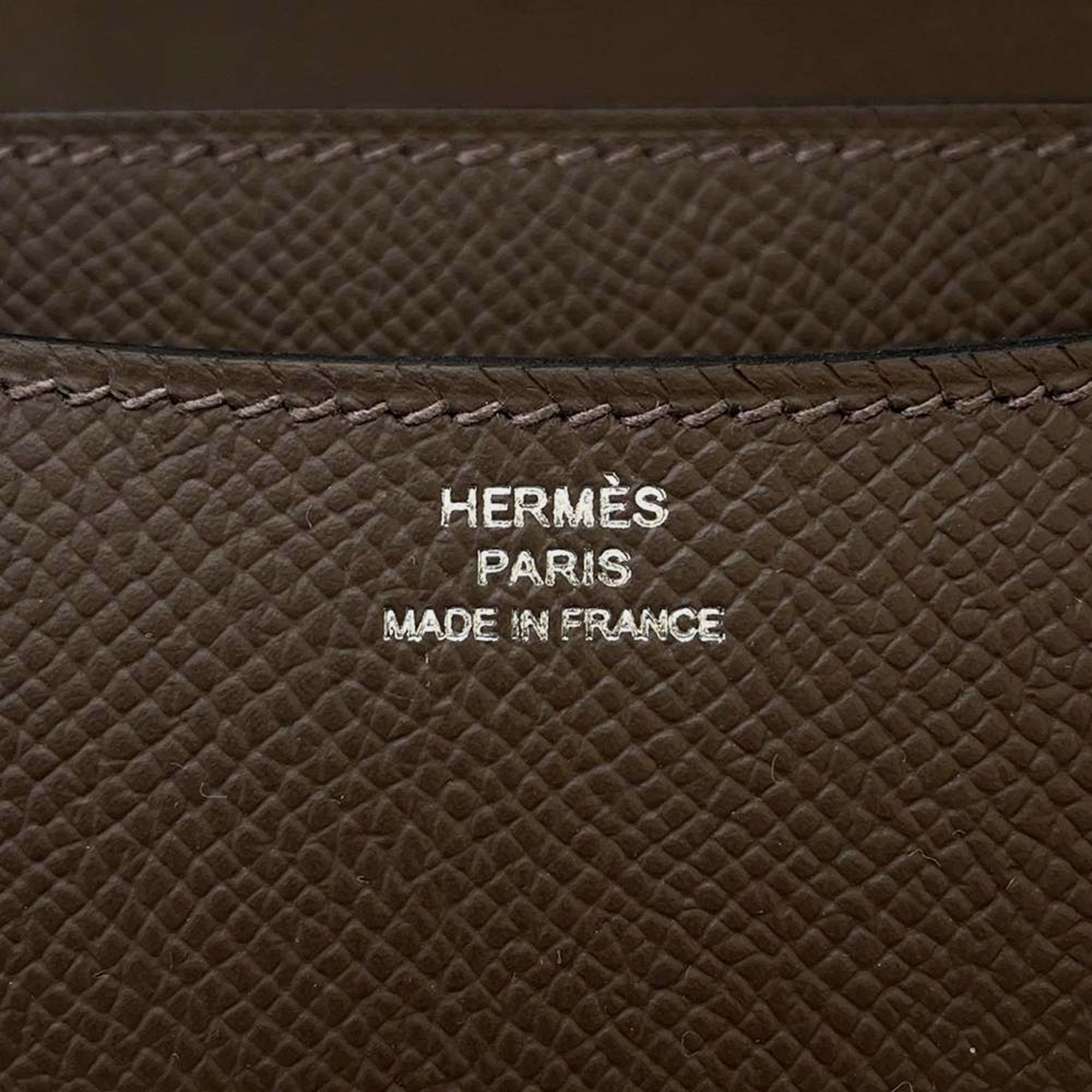 Hermes Ecorce Epsom Leather Constancee Mini Shoulder Bag 