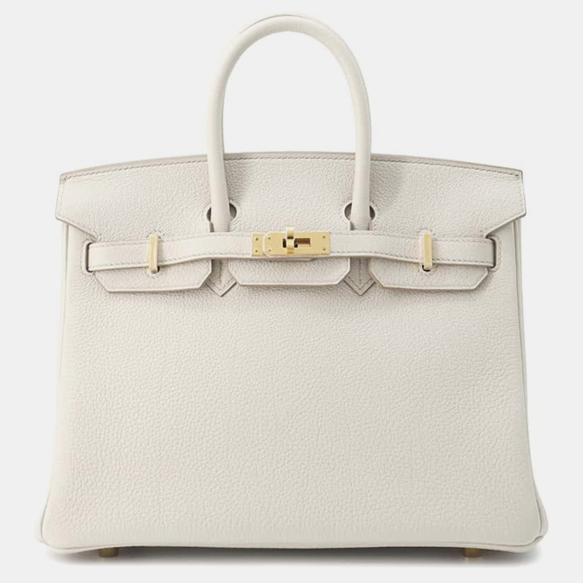 

Hermes Beton Togo Leather Birkin 25 Tote Bag, Grey