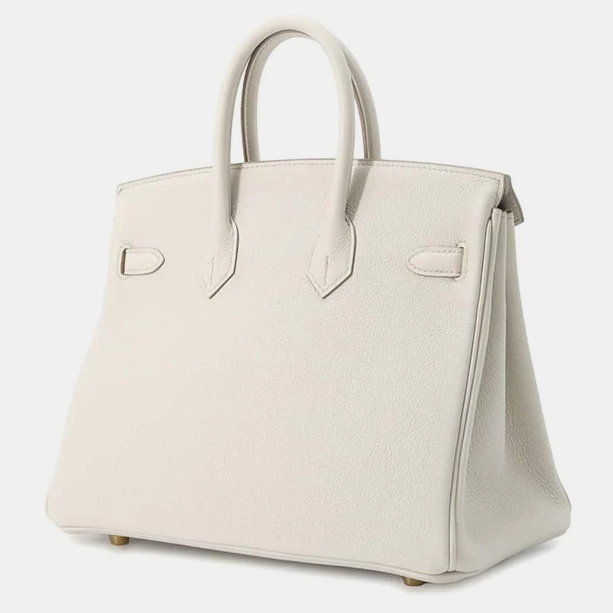 Hermes Beton Togo Leather Birkin 25 Tote Bag 2