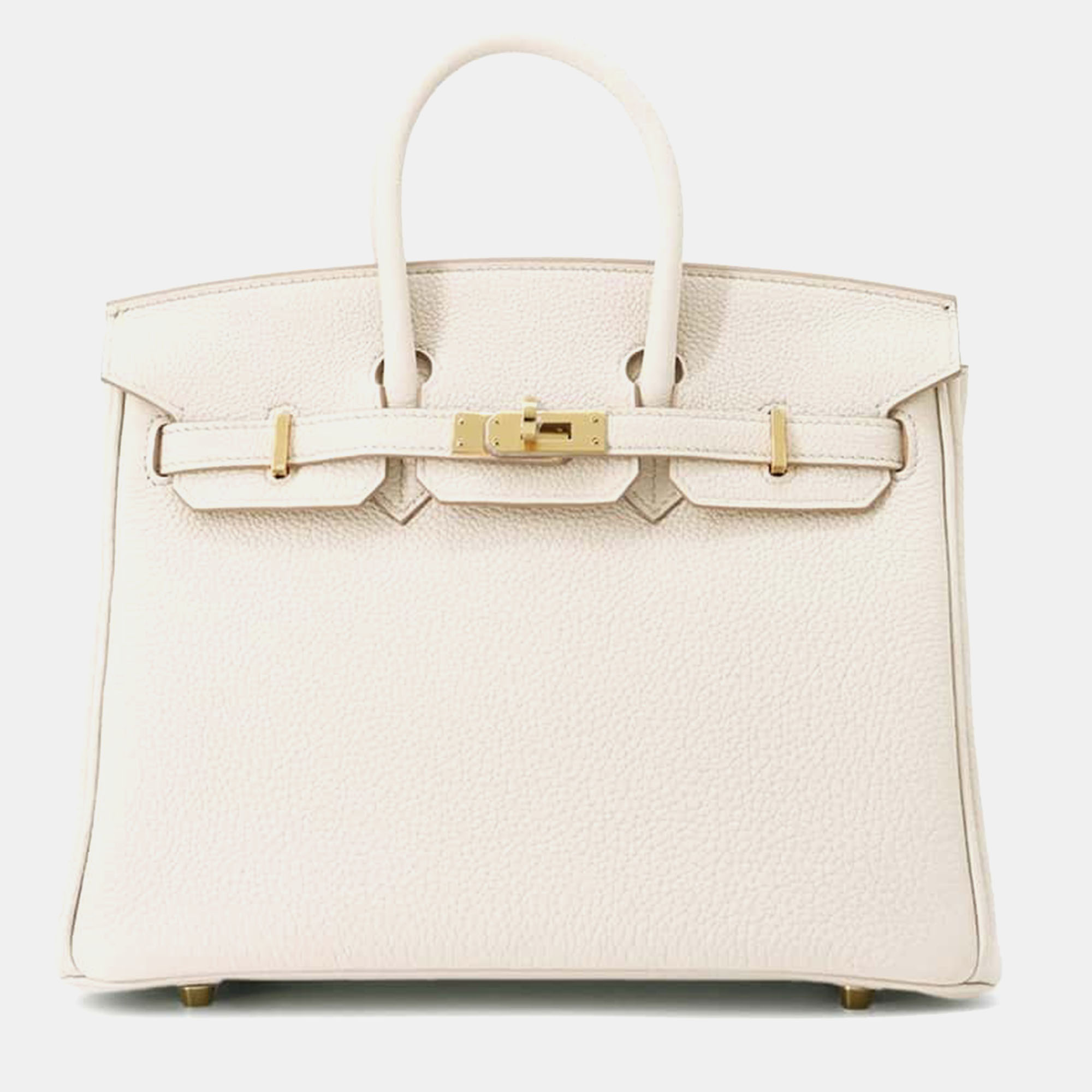 

Hermes Birkin Beton Togo Leather Size, White