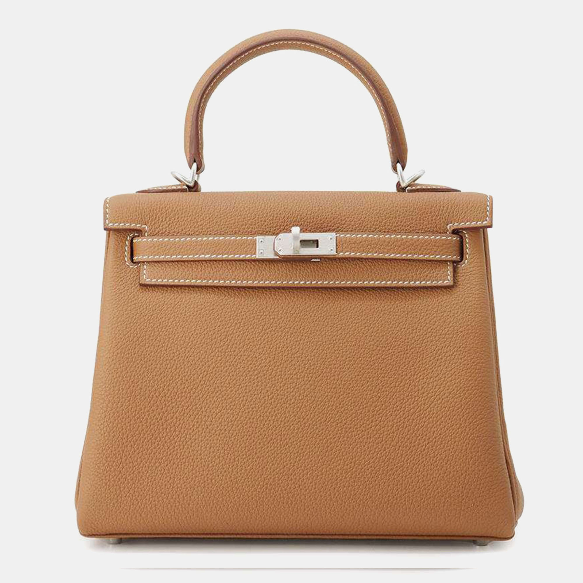 

Hermes Retourne Gold Togo Leather Kelly 25