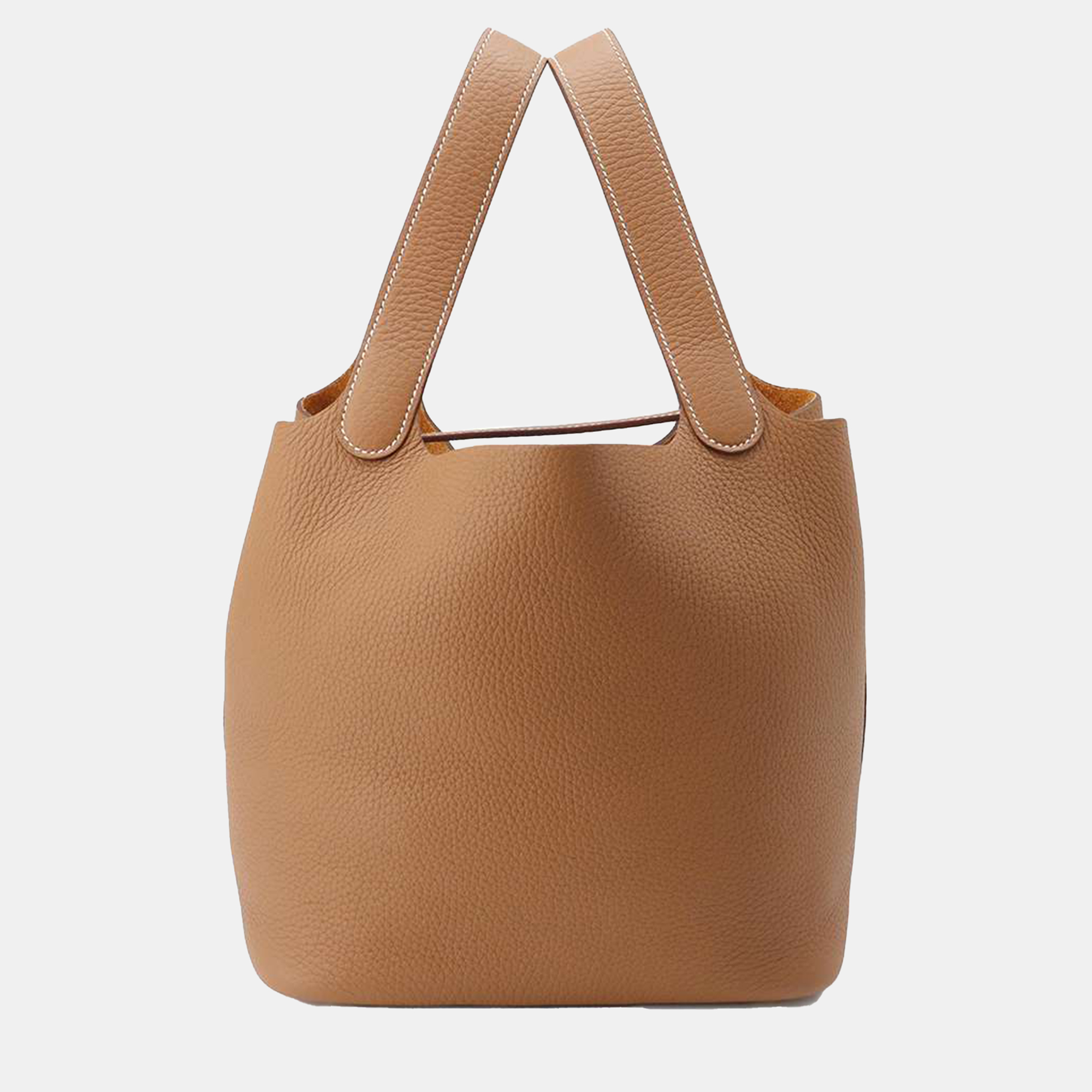 

Hermes Gold Taurillon Clemence Picotin Lock MM