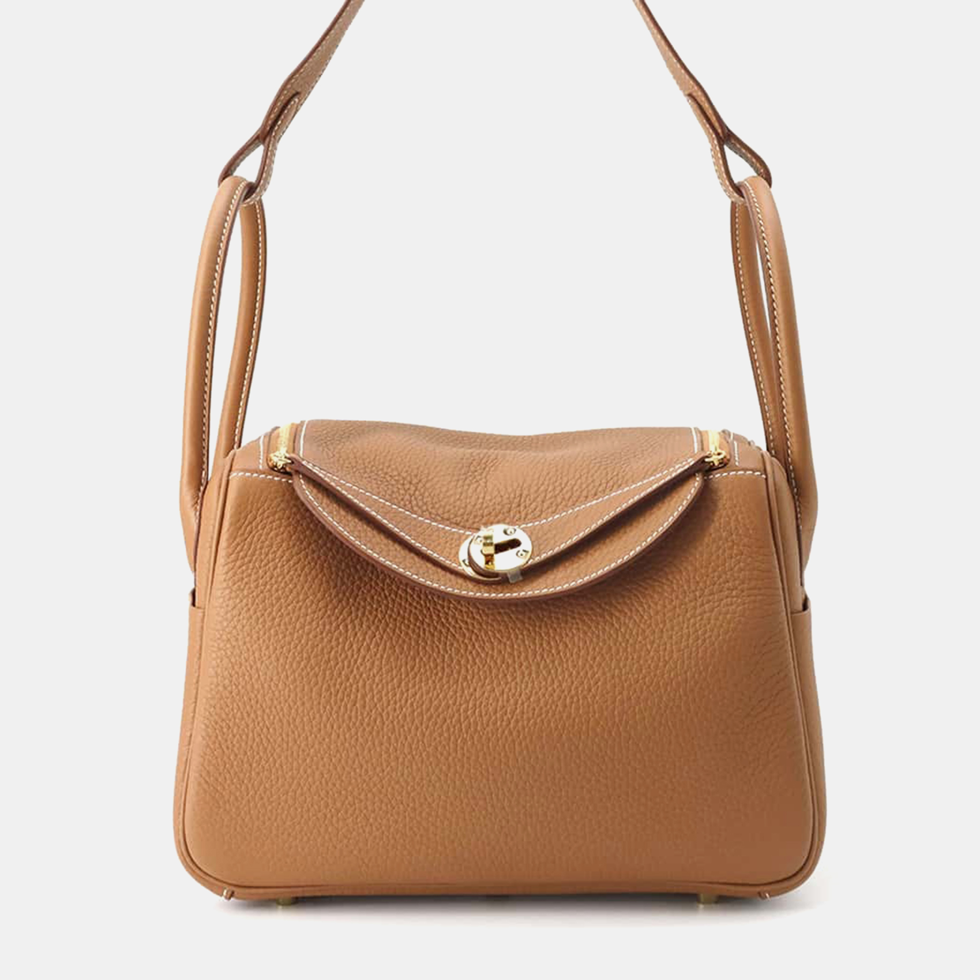 

Hermes Gold Togo Leather Kelly 25 Handbag